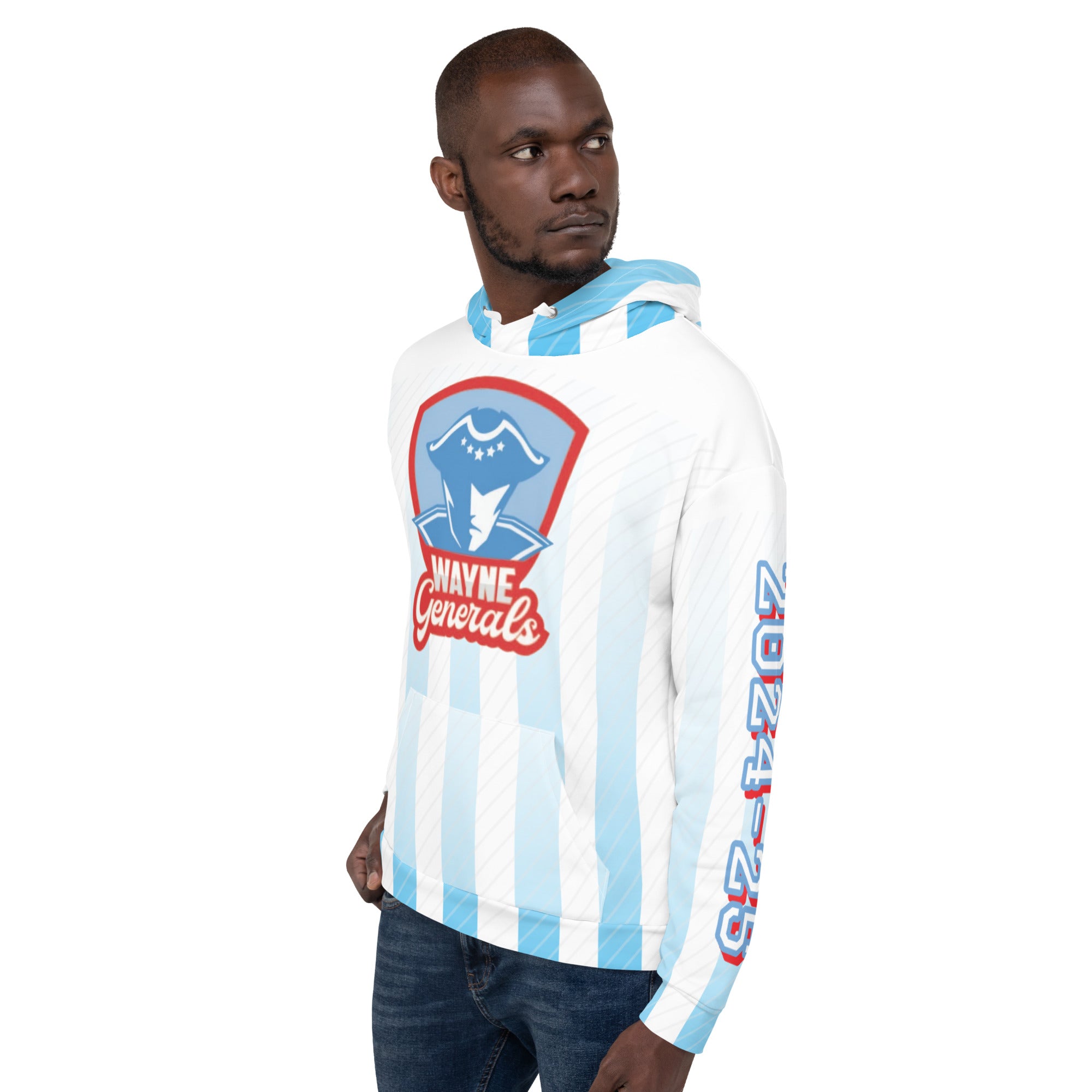 Wayne H.S. All-Over Print Unisex Hoodie