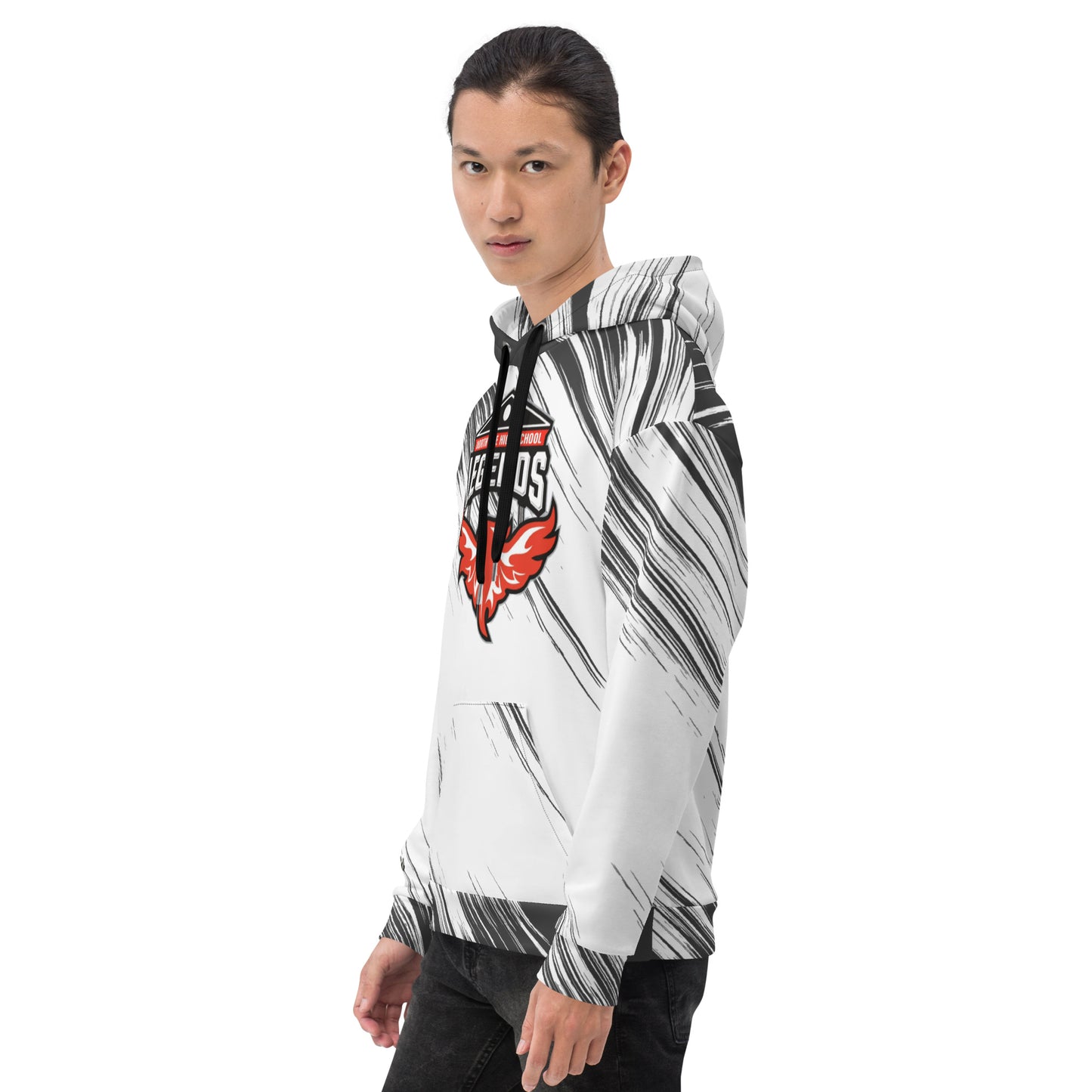 North Side H.S. All-Over Print Unisex Hoodie