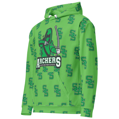 South Side H.S. All-Over Print Unisex Hoodie