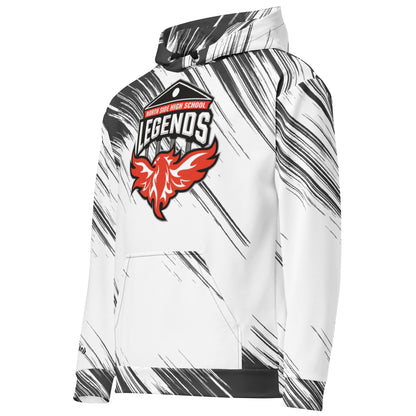 North Side H.S. All-Over Print Unisex Hoodie