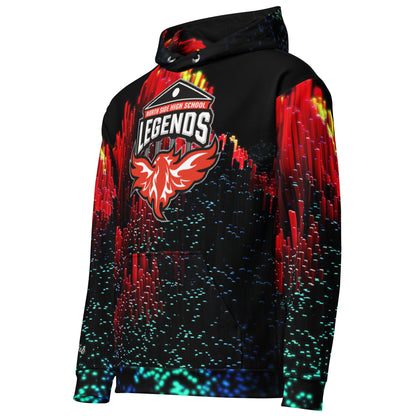 North Side H.S. All-Over Print Unisex Hoodie