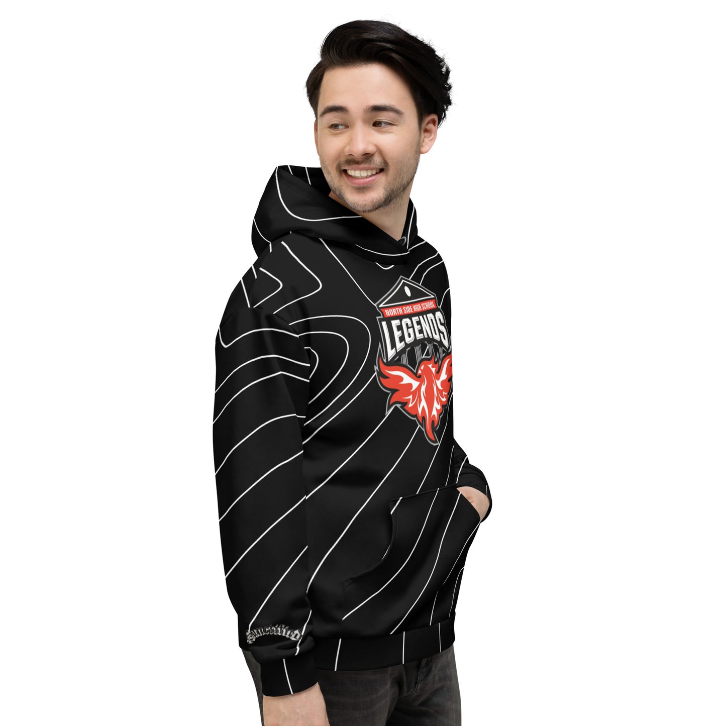 North H.S. All-Over Print Unisex Hoodie