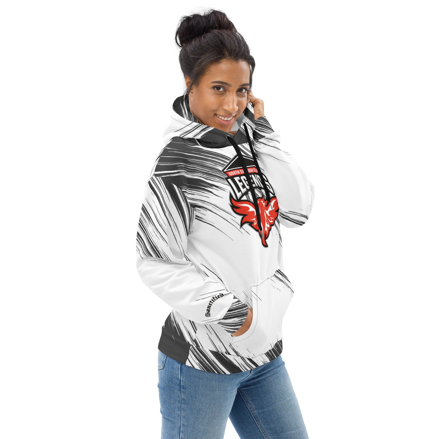 North Side H.S. All-Over Print Unisex Hoodie