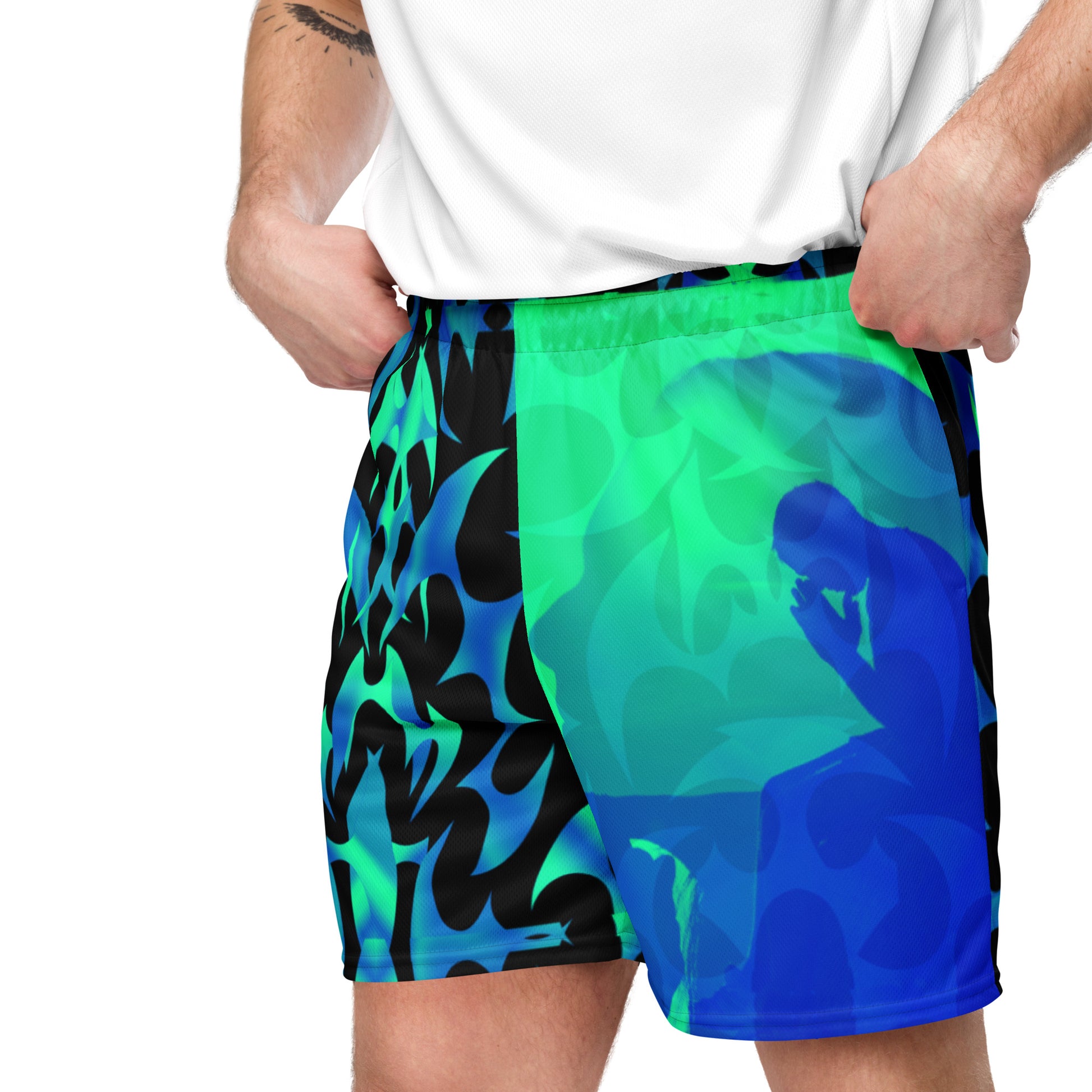 Unisex mesh shorts
