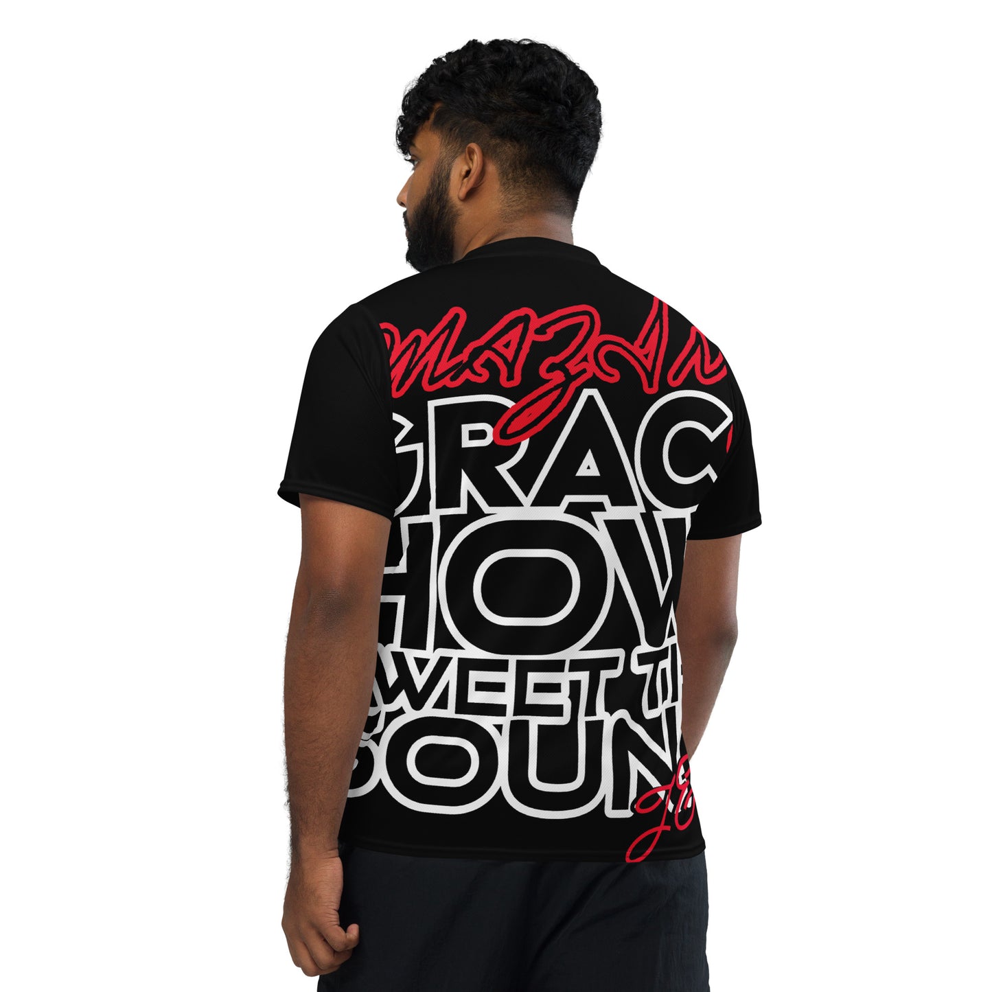 AMAZING GRACE- Recycled unisex sports jersey