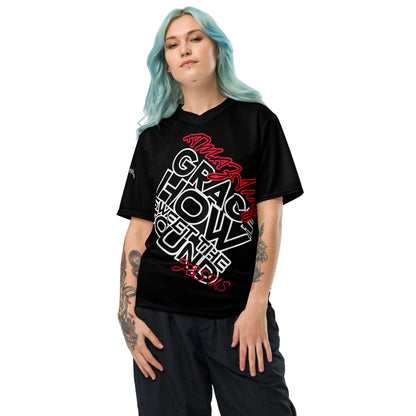 AMAZING GRACE- Recycled unisex sports jersey