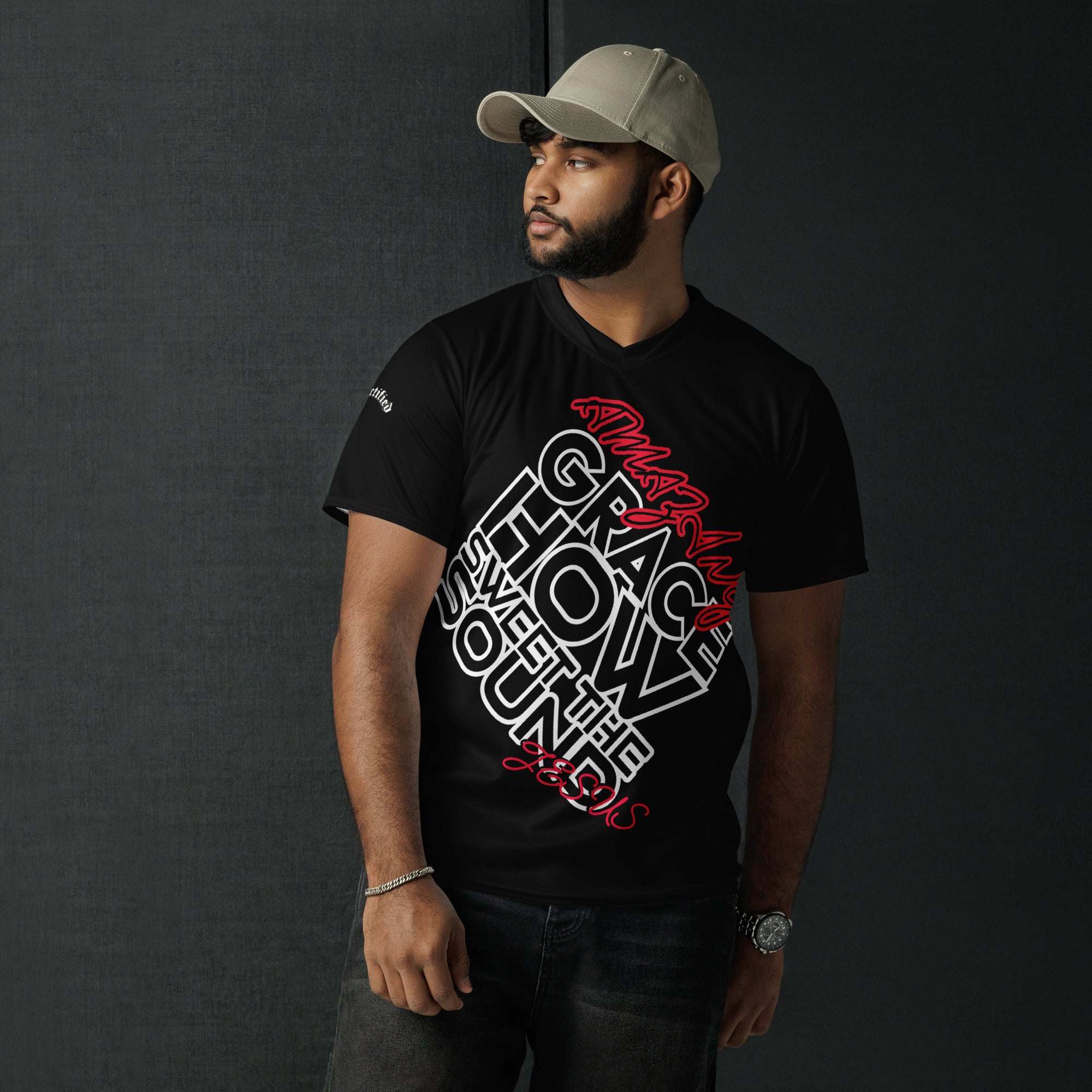 AMAZING GRACE- Recycled unisex sports jersey