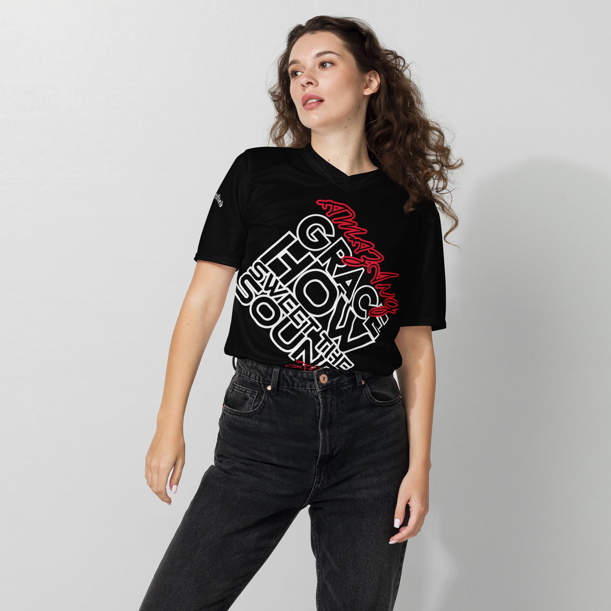 AMAZING GRACE- Recycled unisex sports jersey