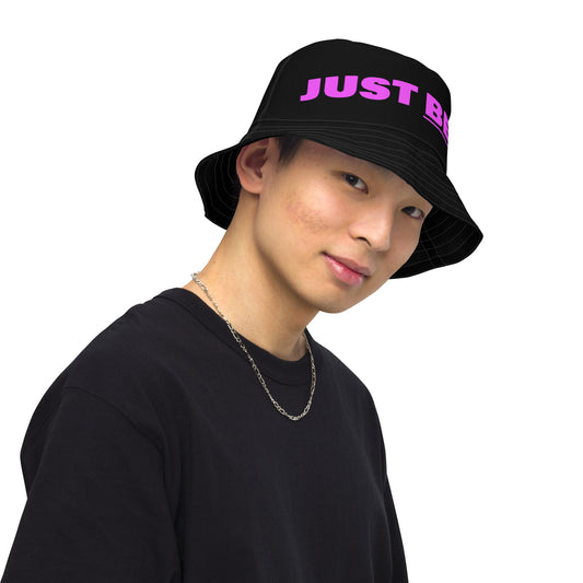 JUST BE IT- Reversible bucket hat, FREE SHIPPING