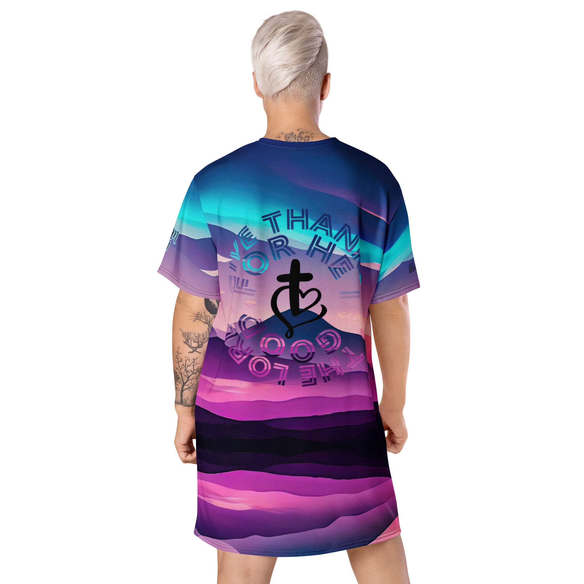 GRATEFUL- T-shirt dress