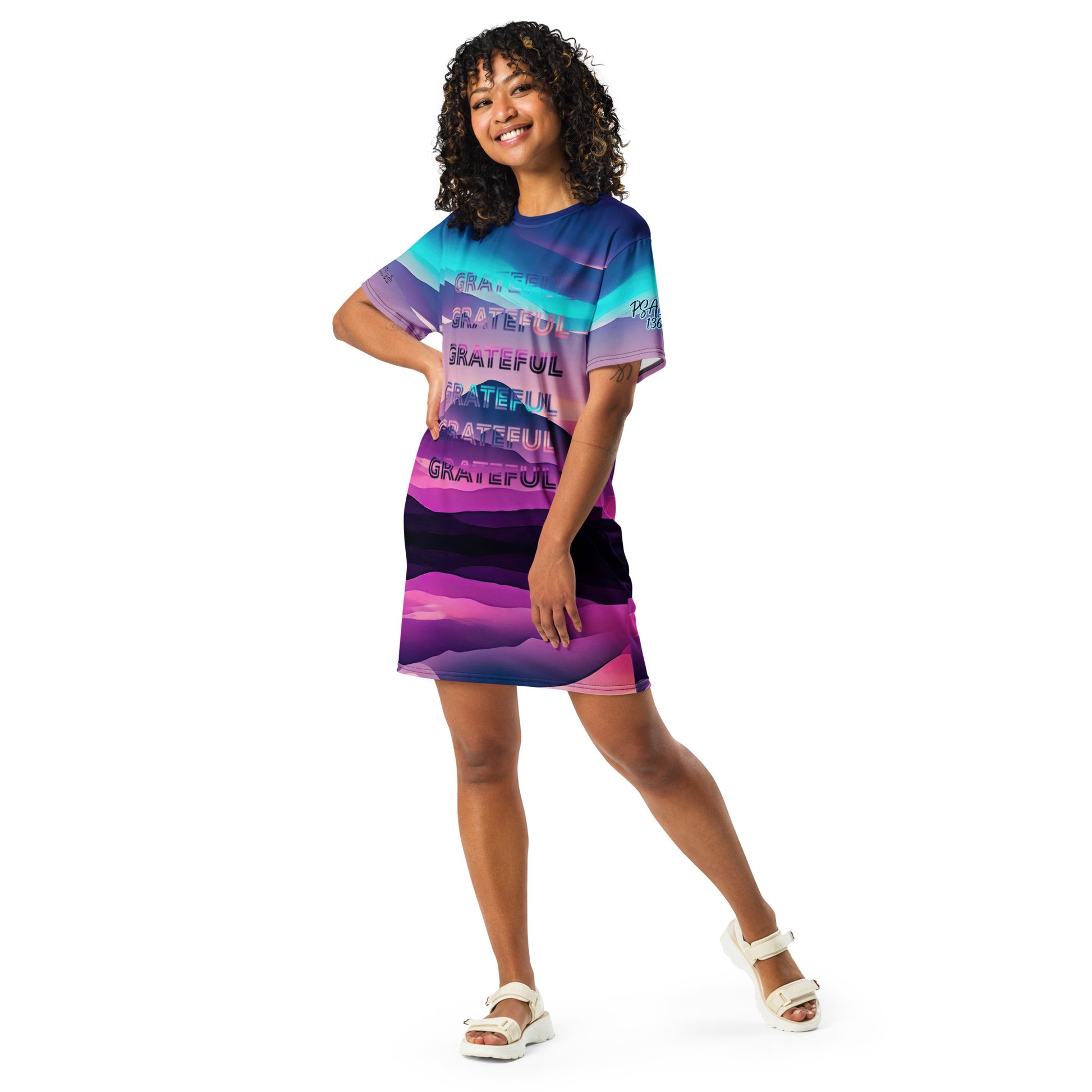 GRATEFUL- T-shirt dress
