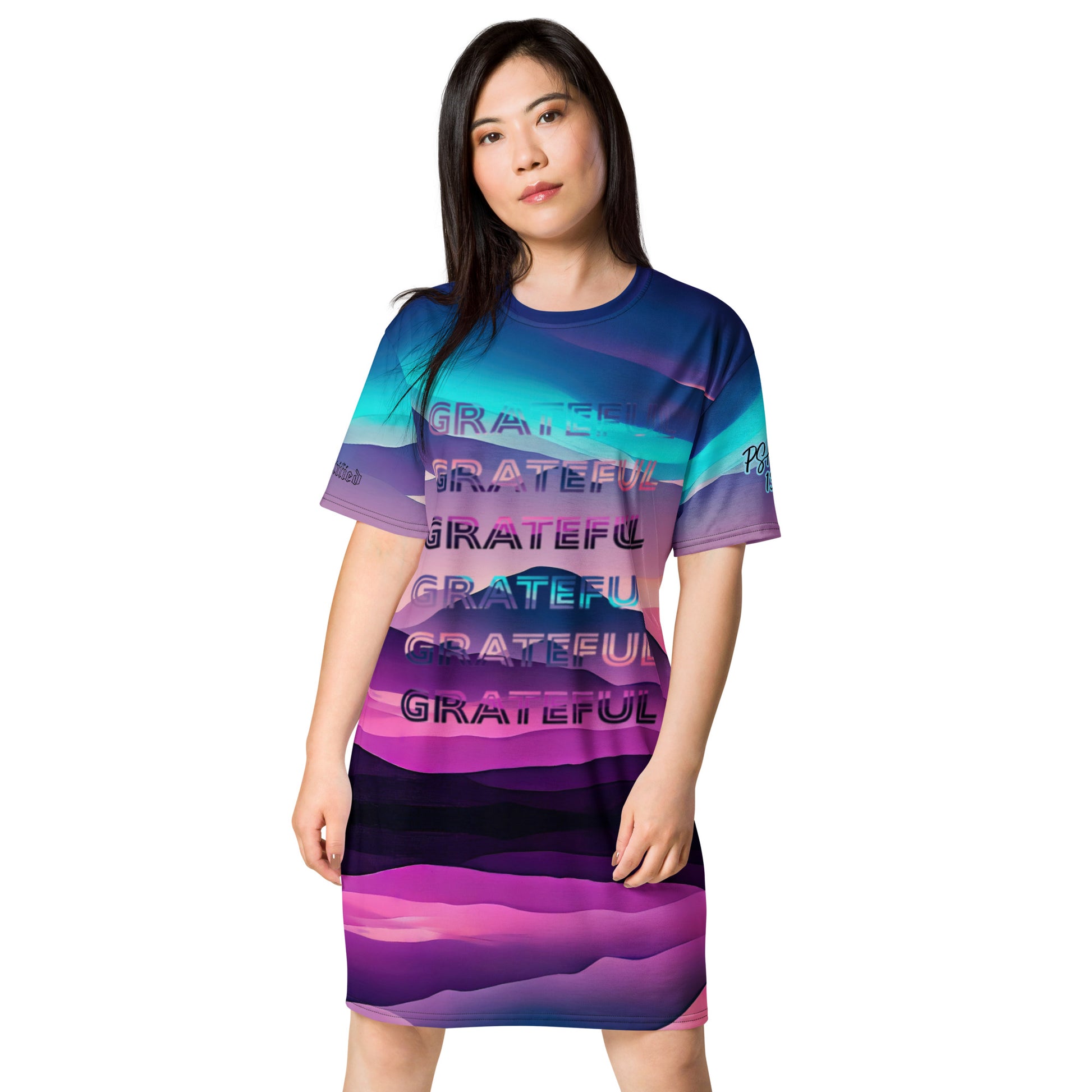 GRATEFUL- T-shirt dress