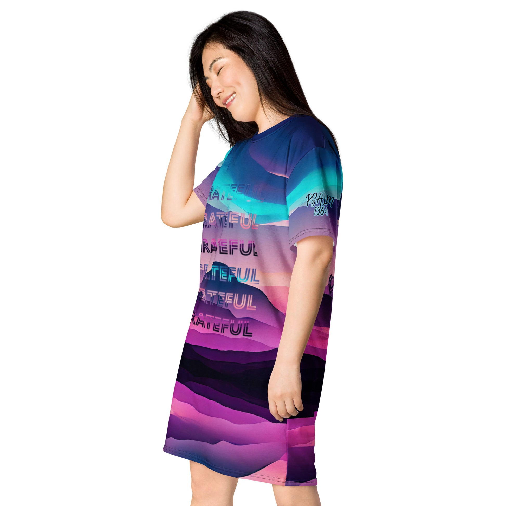 GRATEFUL- T-shirt dress