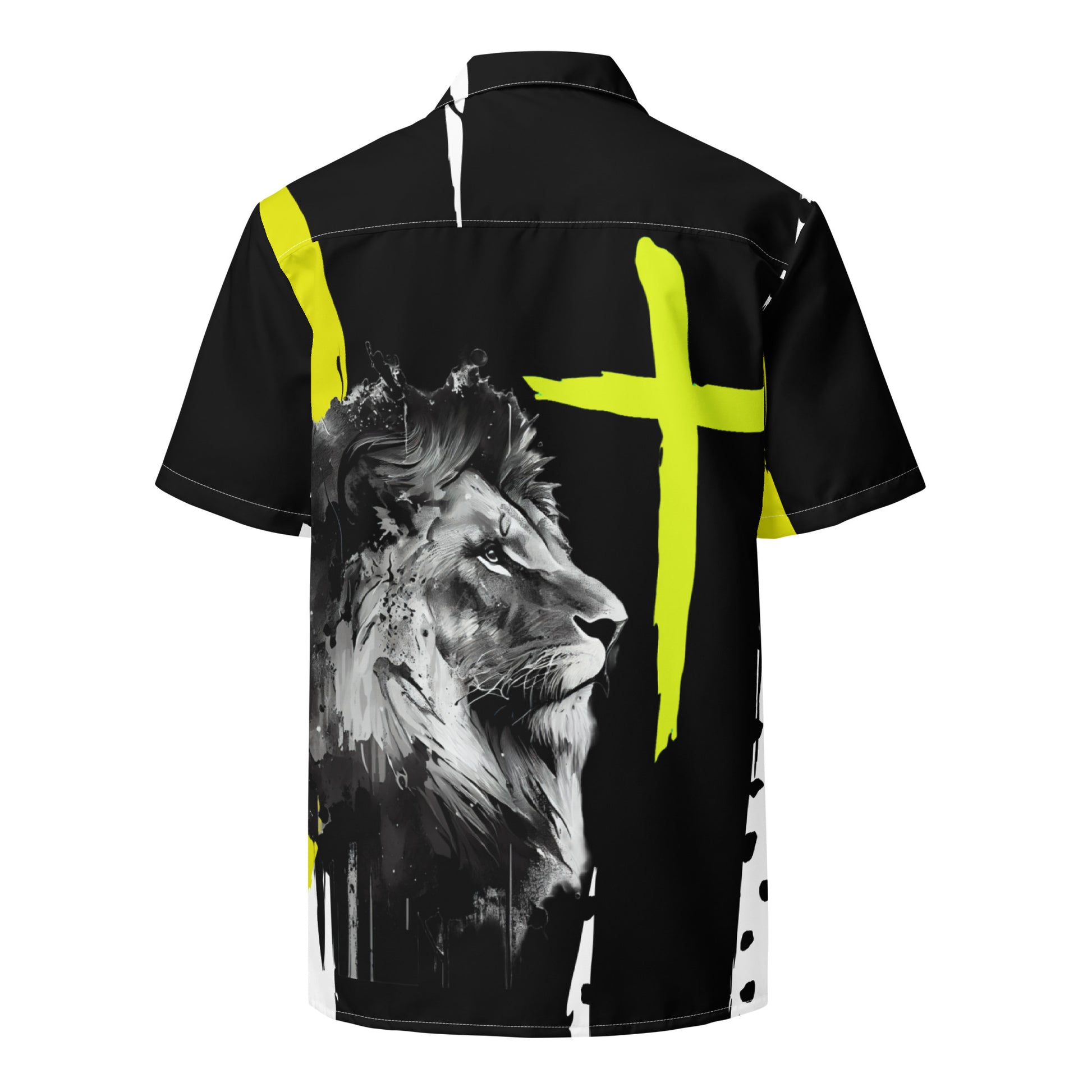 FAITHFUL LION- Unisex button shirt