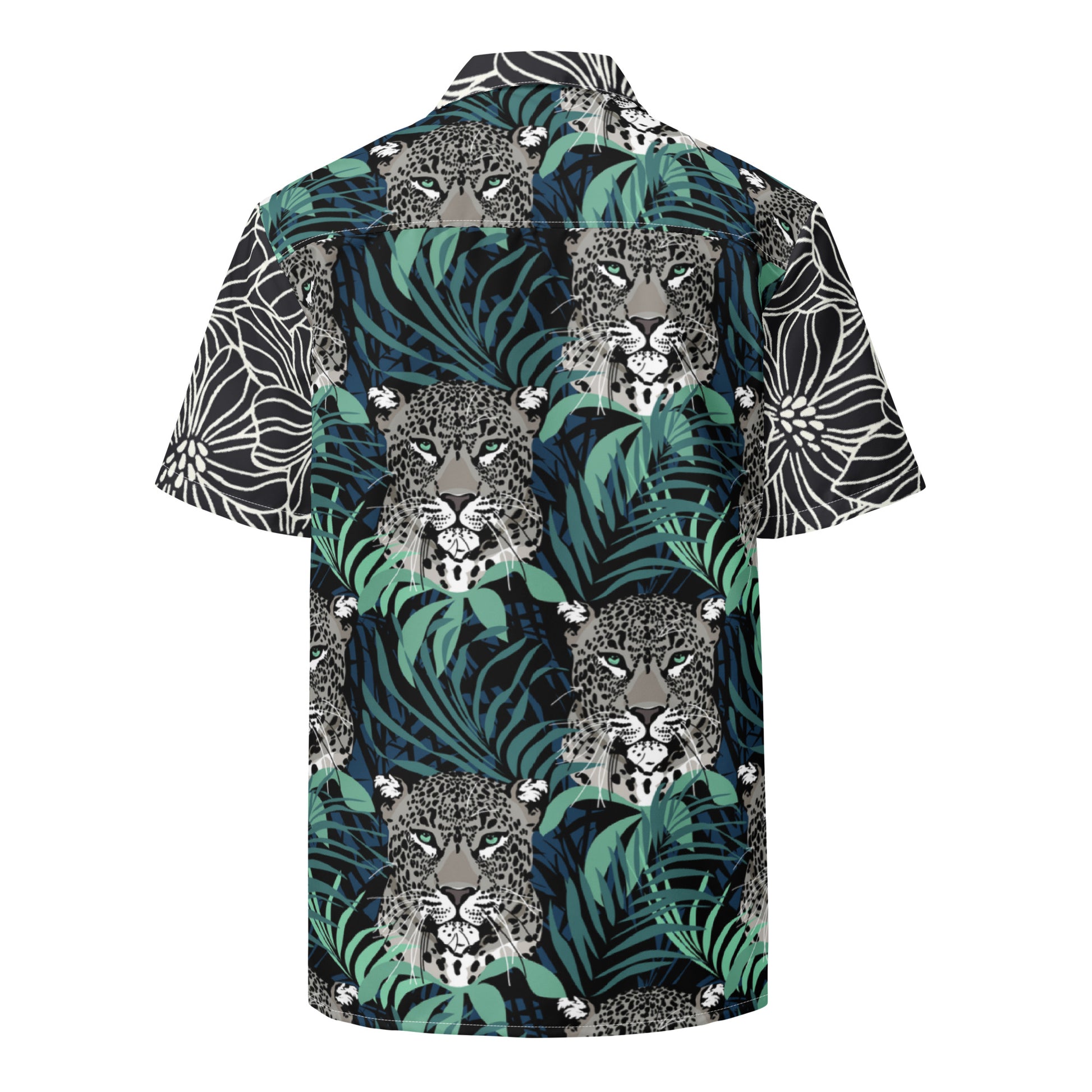 FEELIN' GOOD LEOPARD- Unisex button shirt