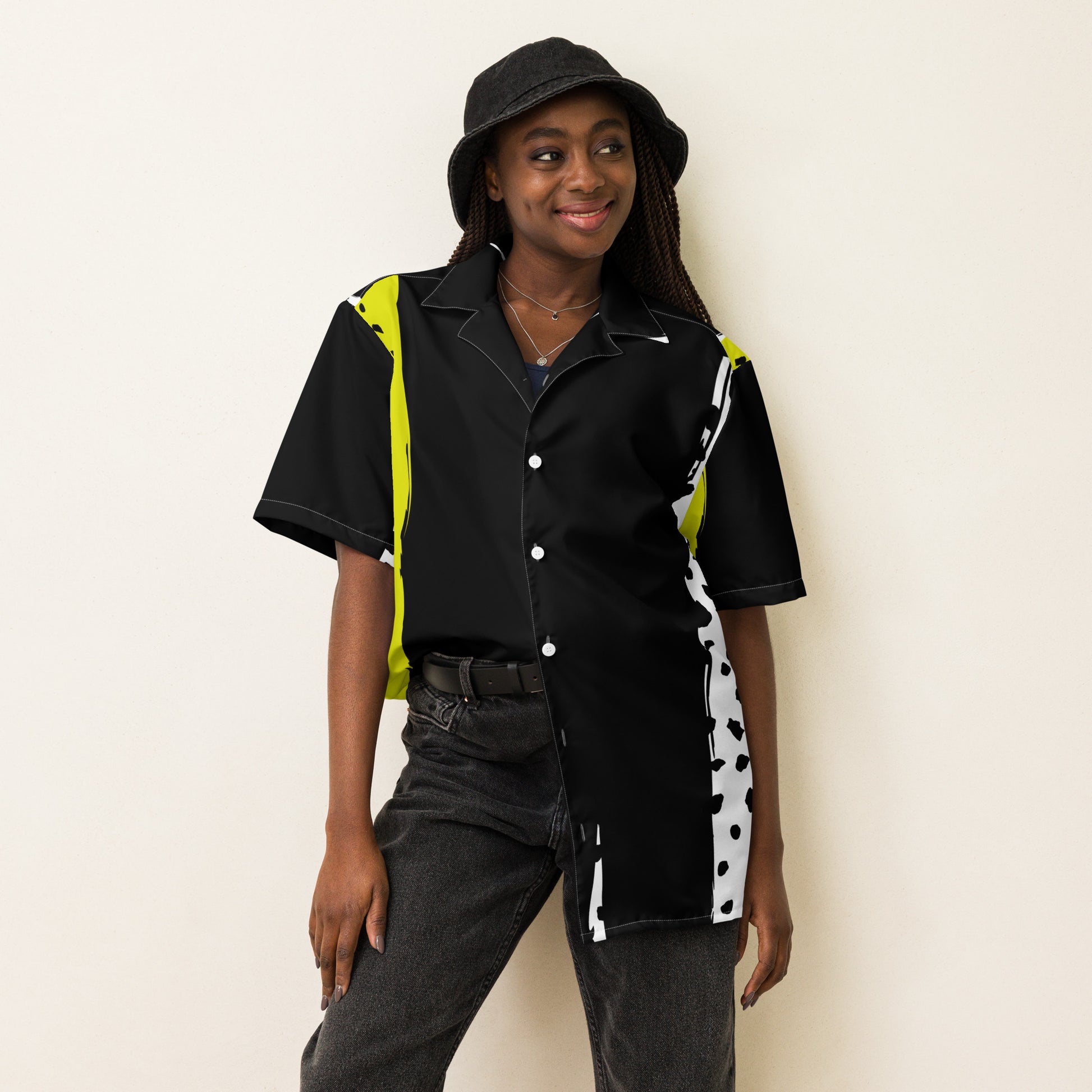 FAITHFUL LION- Unisex button shirt