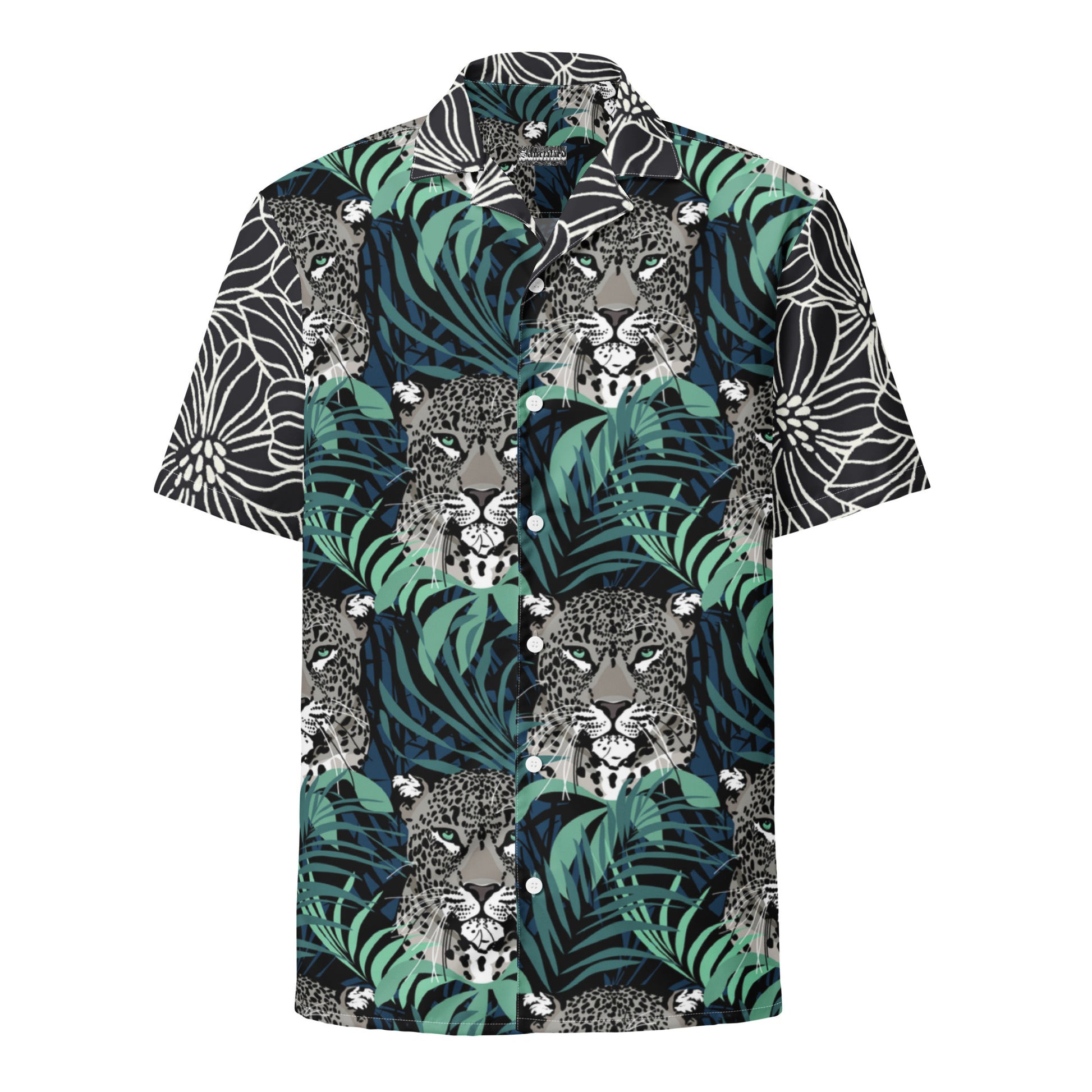 FEELIN' GOOD LEOPARD- Unisex button shirt