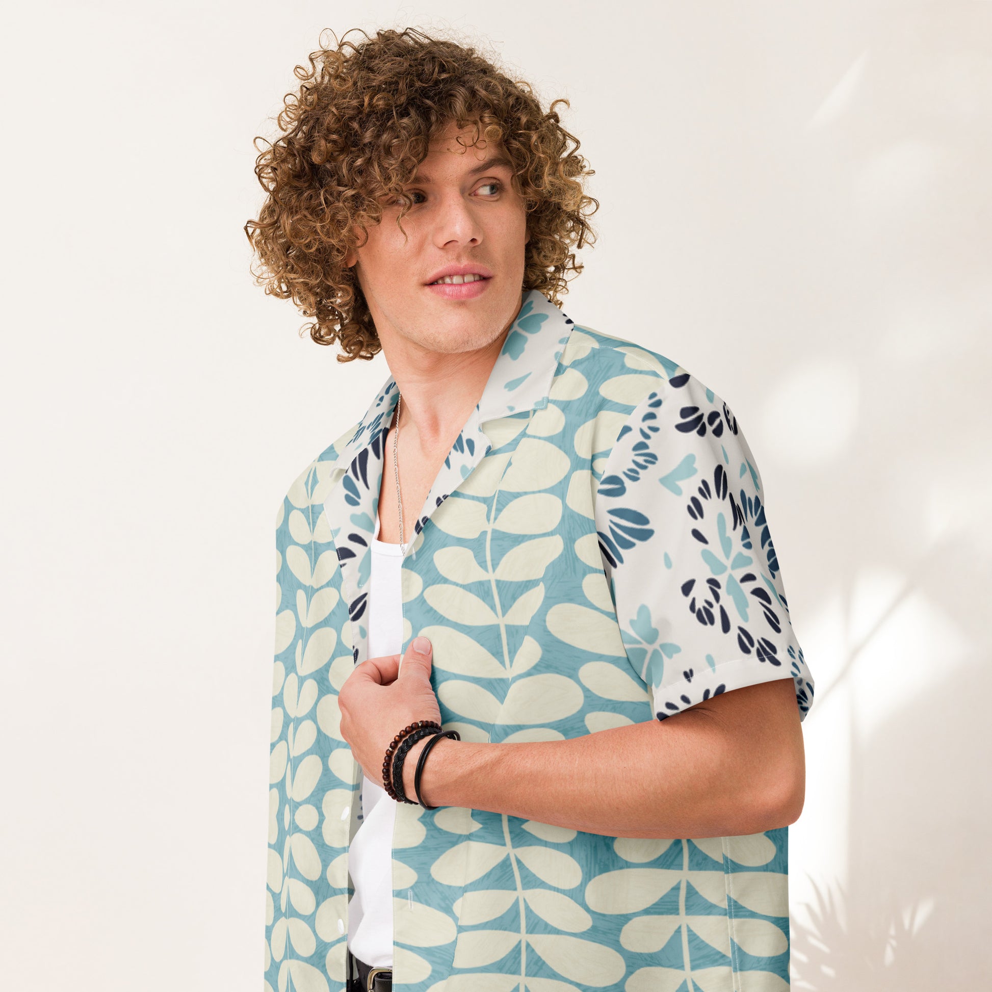 OVERFLOW- Unisex button shirt