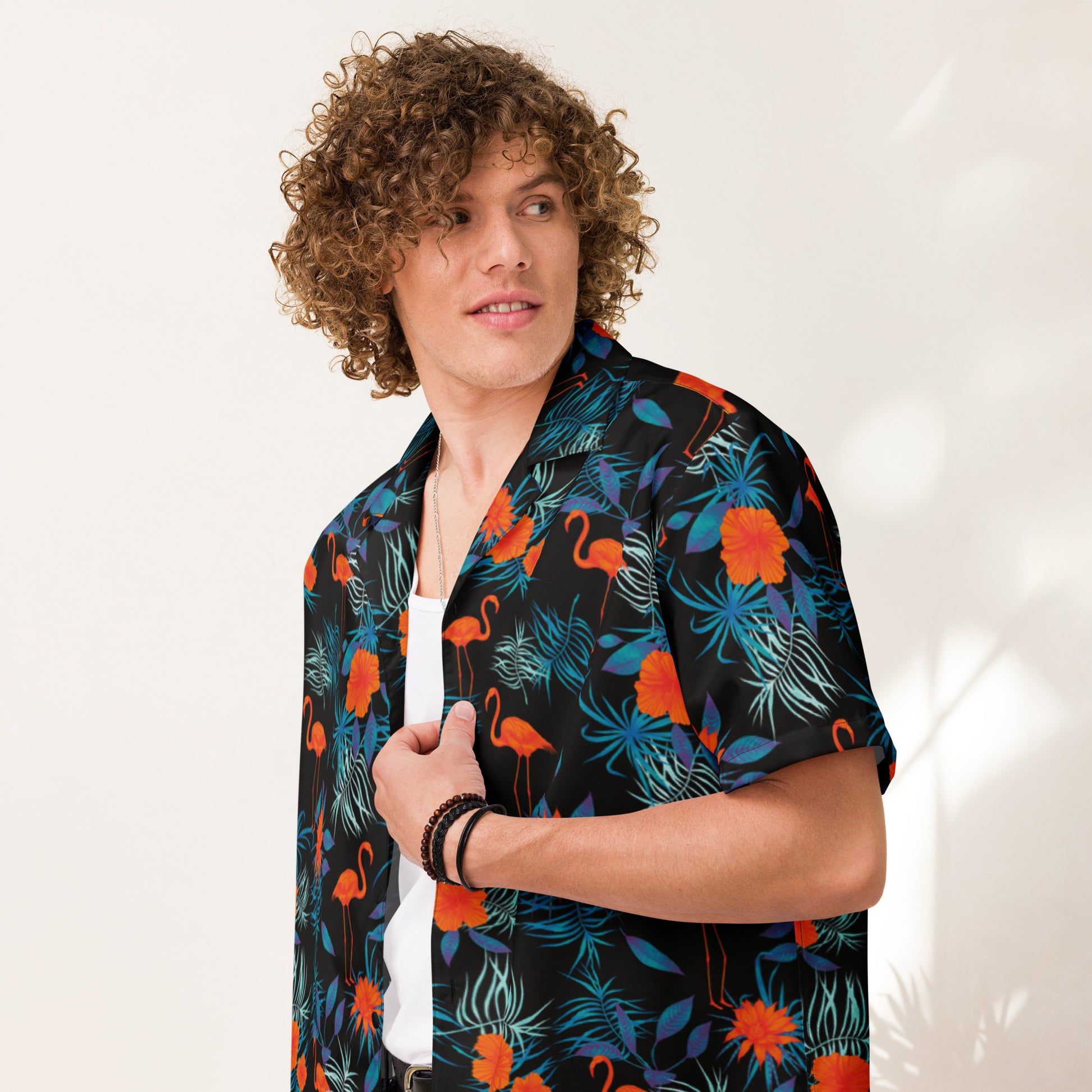 PARADISE- Unisex button shirt