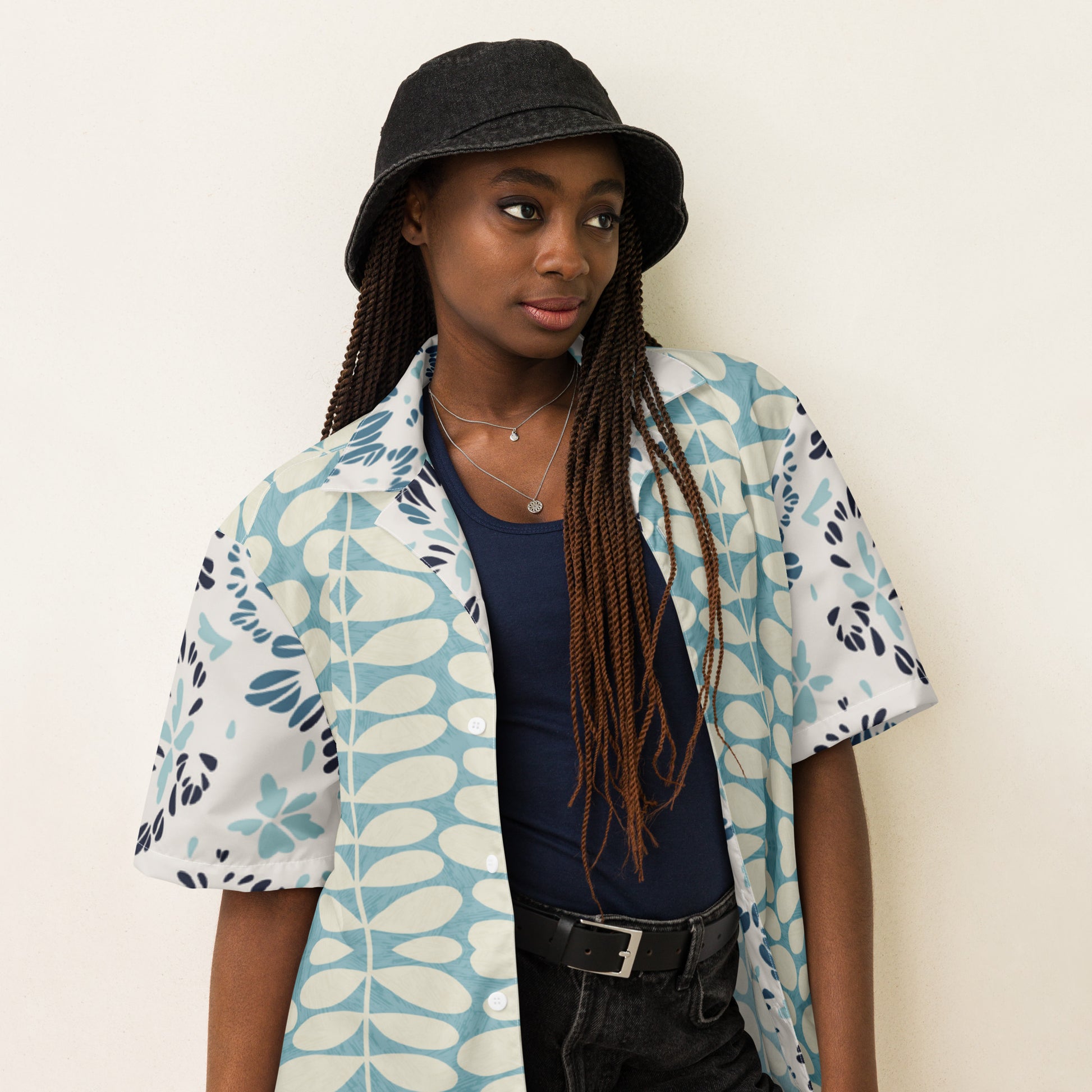 OVERFLOW- Unisex button shirt
