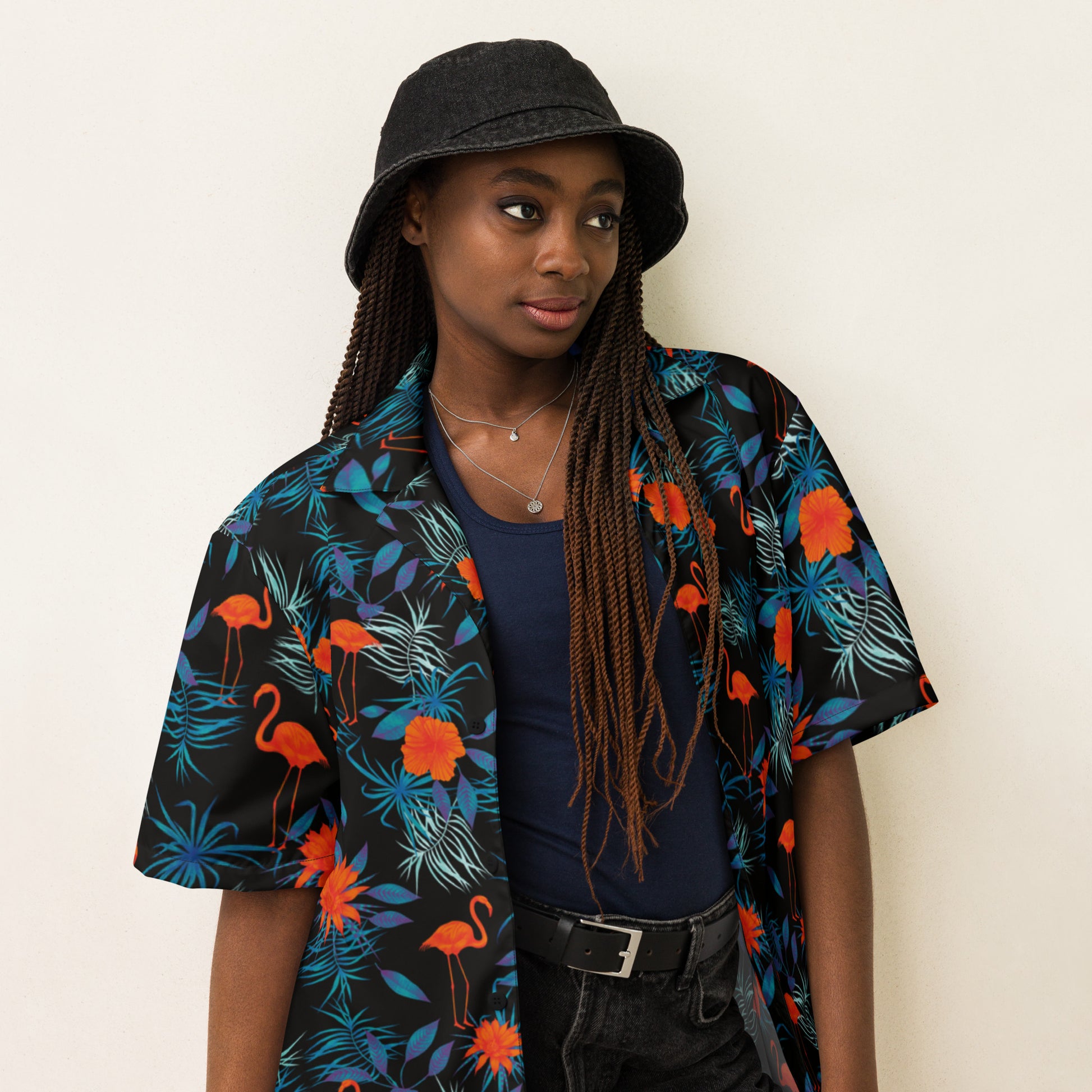 PARADISE- Unisex button shirt