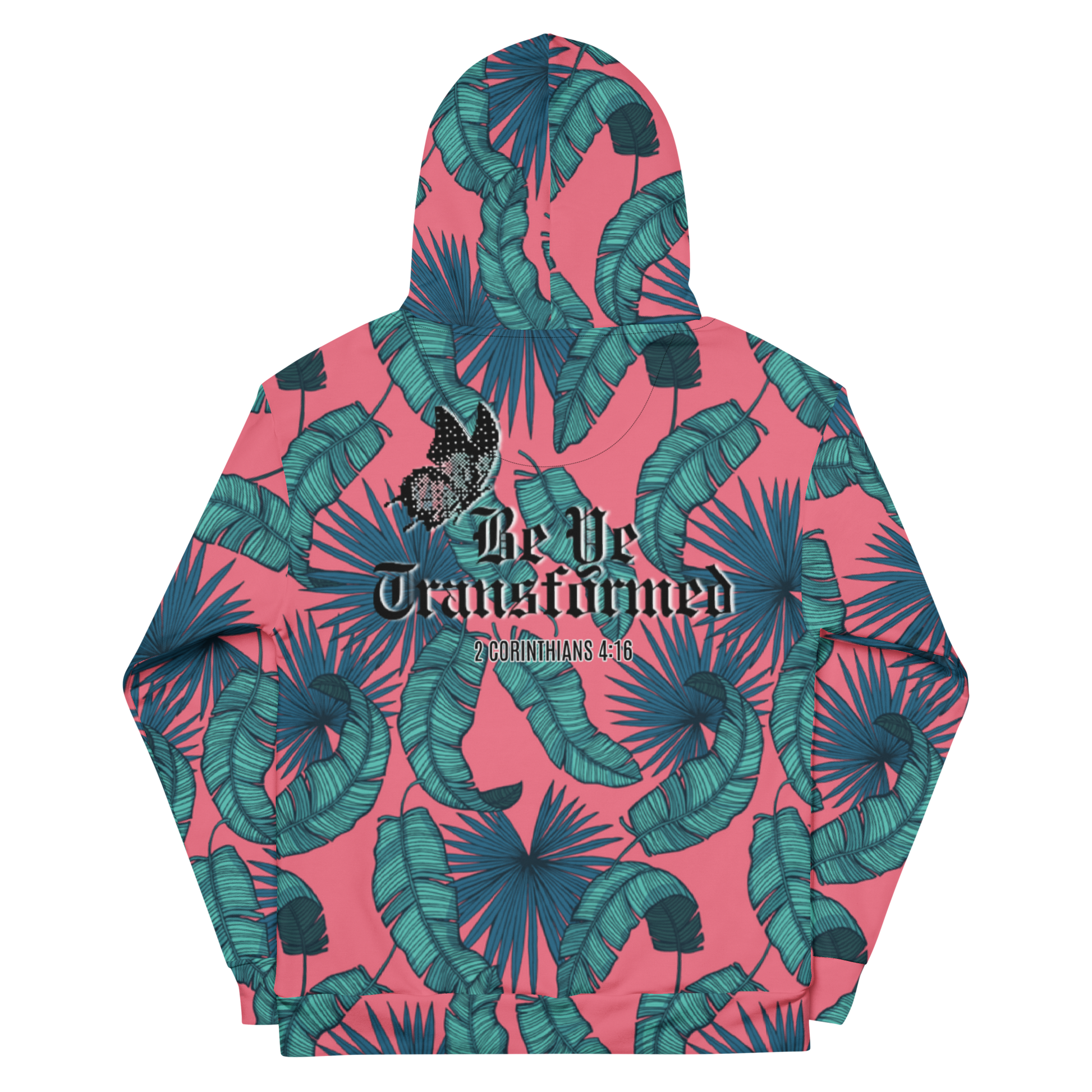 BE YE TRANSFORMED- Unisex cotton hoodie, FREE SHIPPING