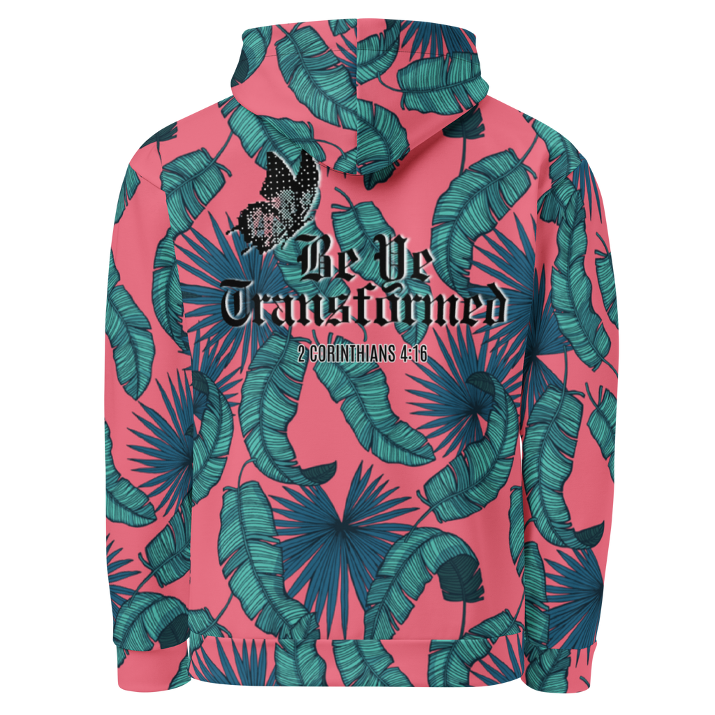 BE YE TRANSFORMED- Unisex cotton hoodie, FREE SHIPPING