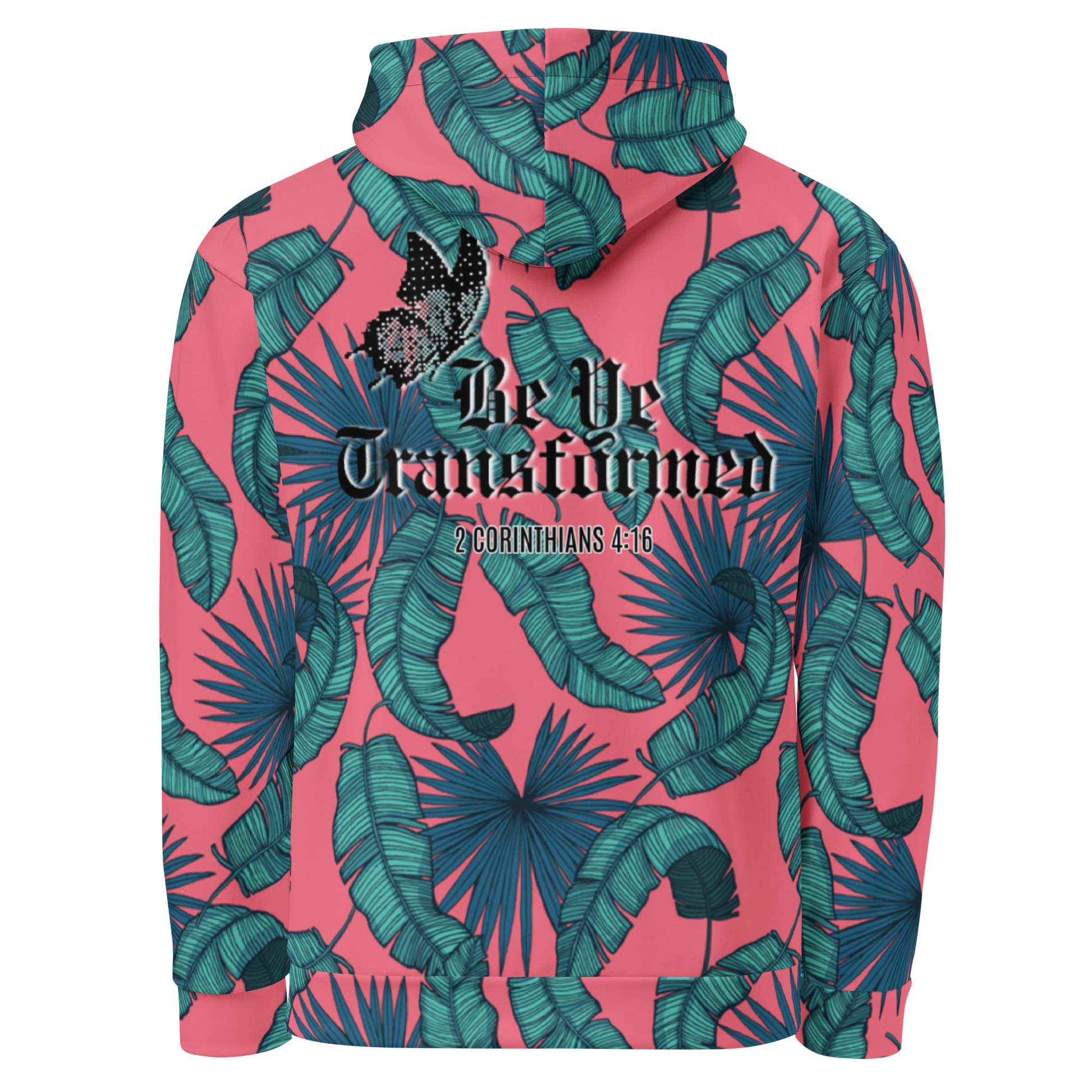 BE YE TRANSFORMED- Unisex cotton hoodie, FREE SHIPPING