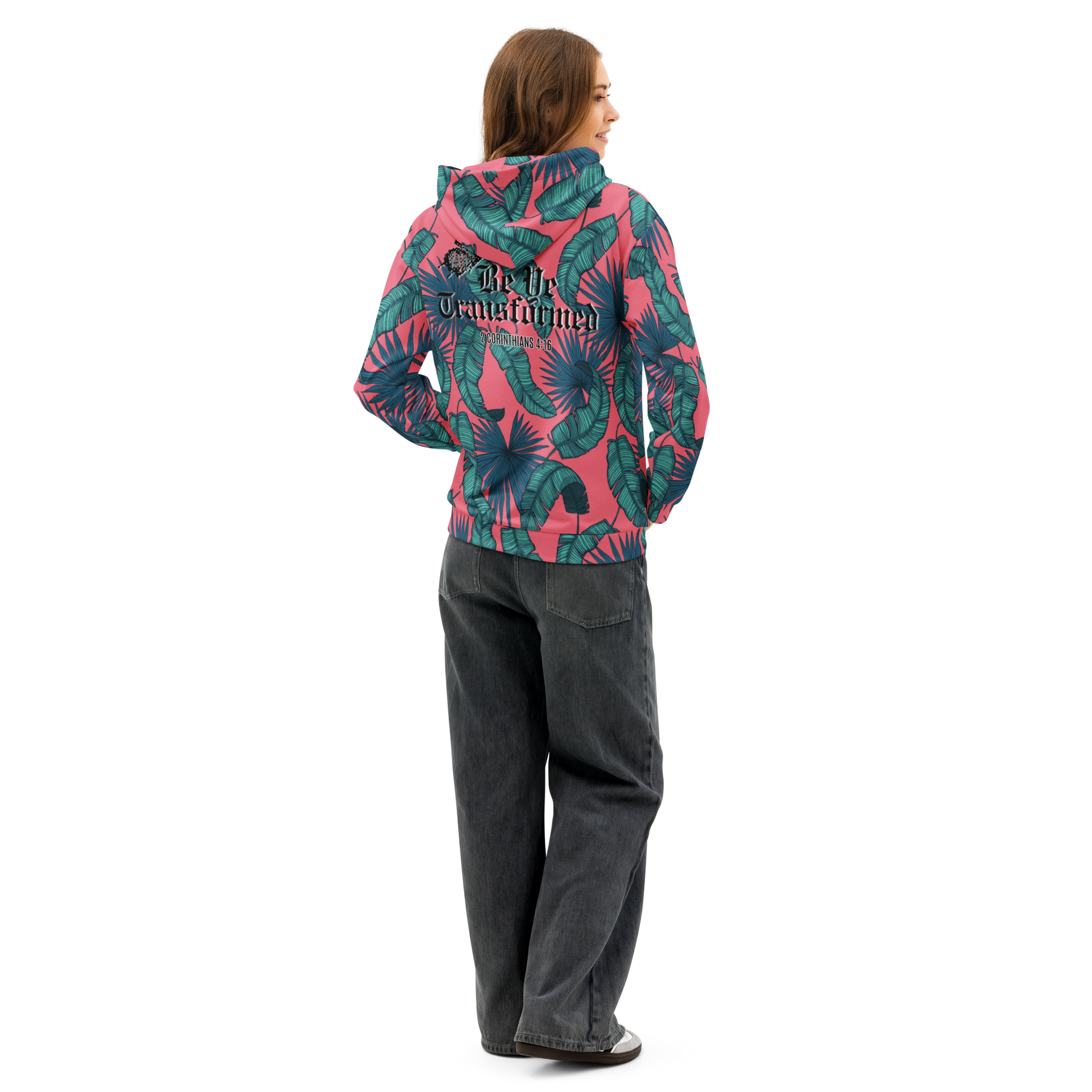 BE YE TRANSFORMED- Unisex cotton hoodie, FREE SHIPPING