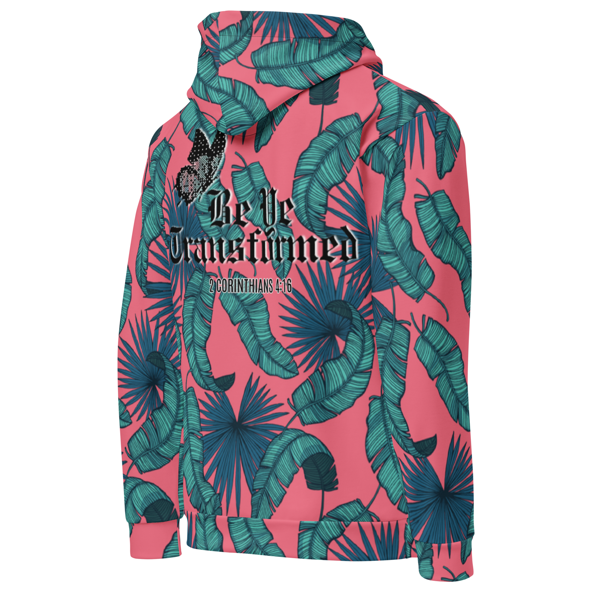 BE YE TRANSFORMED- Unisex cotton hoodie, FREE SHIPPING