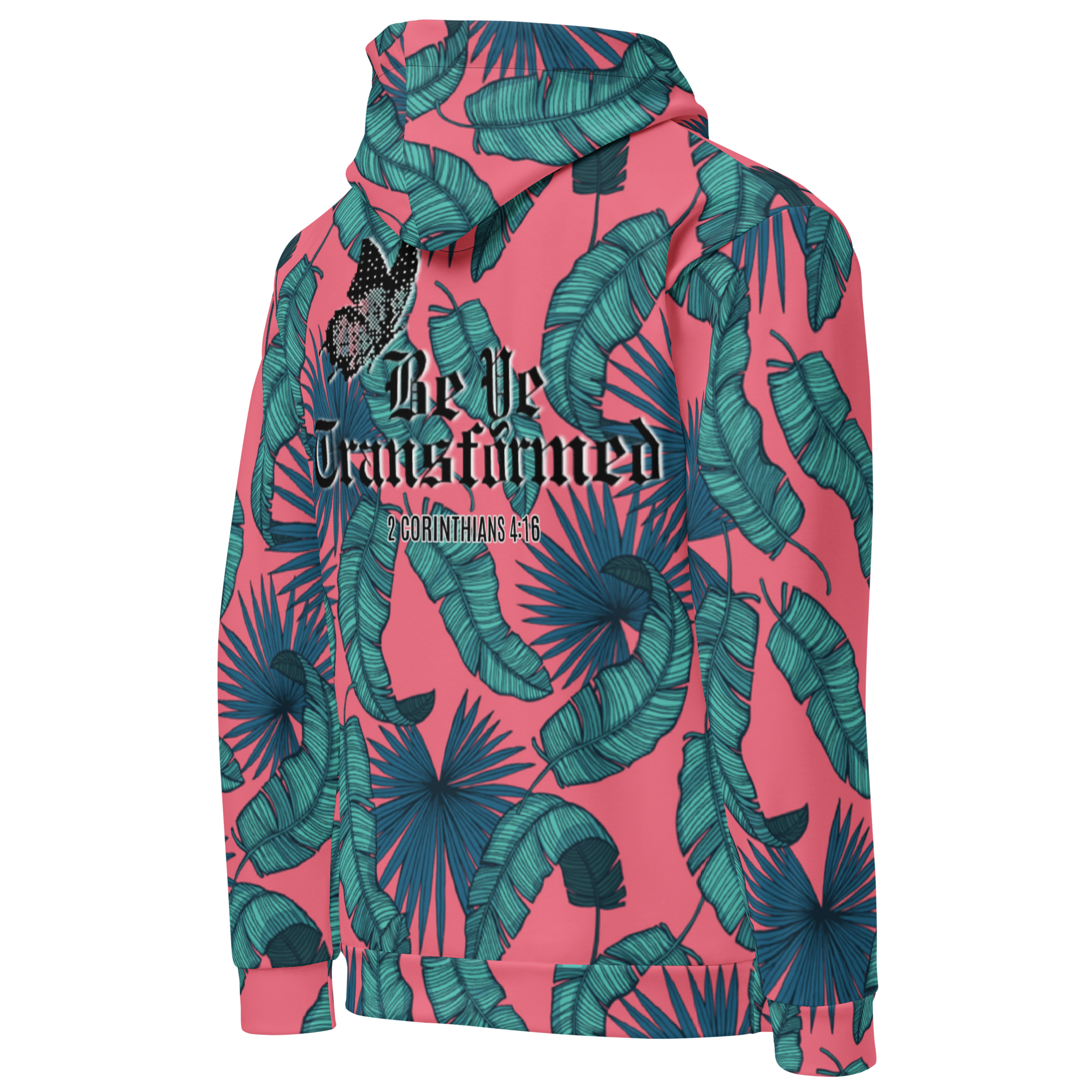 BE YE TRANSFORMED- Unisex cotton hoodie, FREE SHIPPING