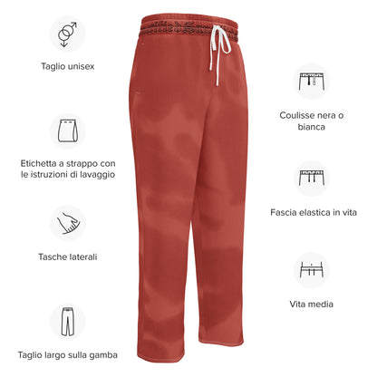 DO NOT WORRY- Wide-leg joggers