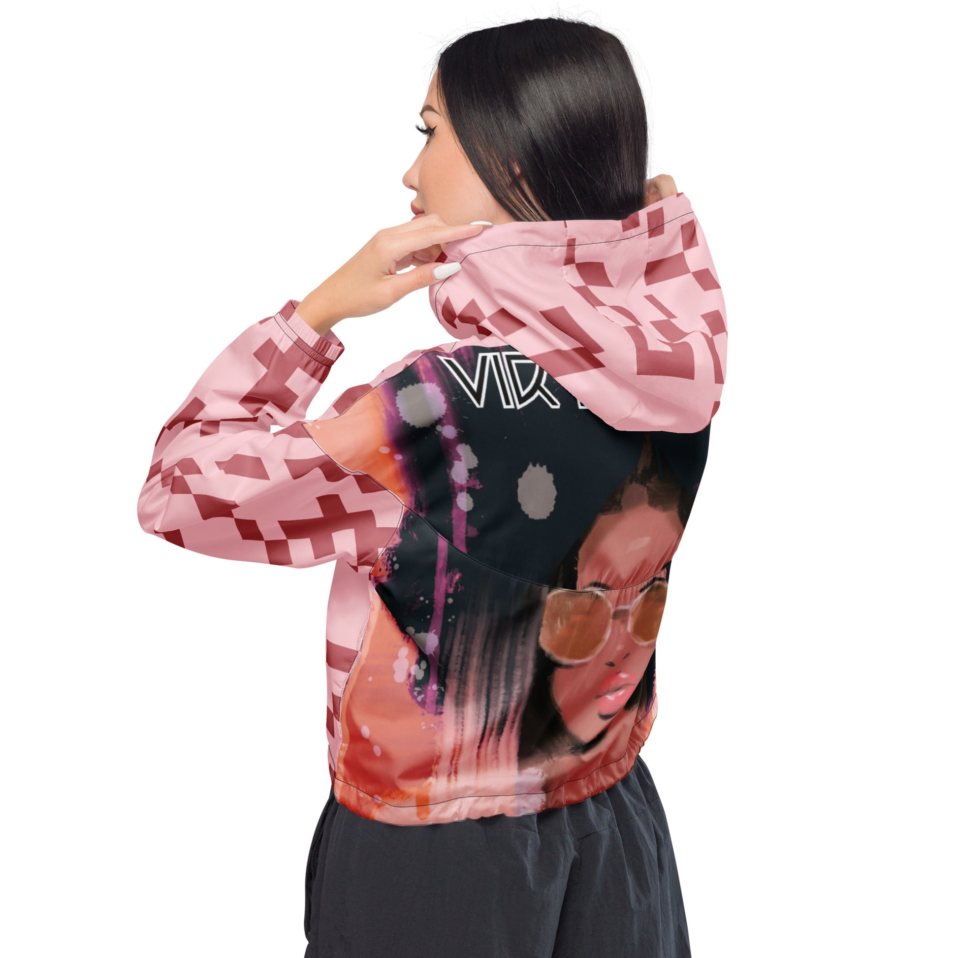 Virtuous Forever- Women’s cropped windbreaker