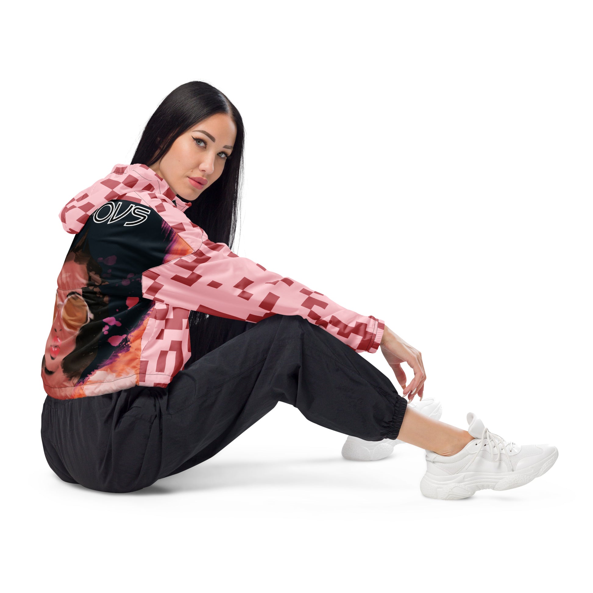 Virtuous Forever- Women’s cropped windbreaker