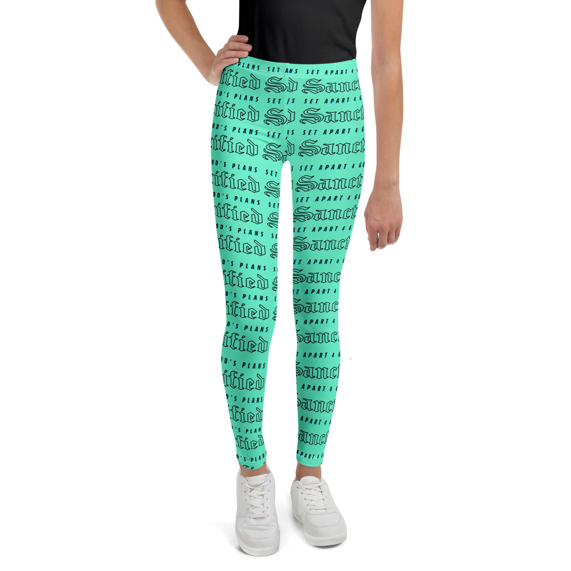 SANCTIFIED- Youth Leggings, FREE SHIPPING