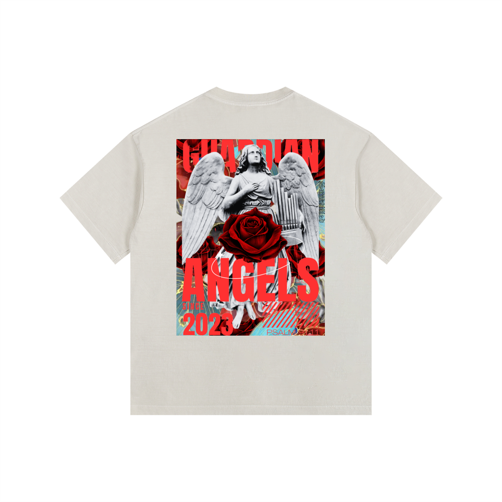 FEARLESS- Vintage Washed Oversized Cotton T-Shirt