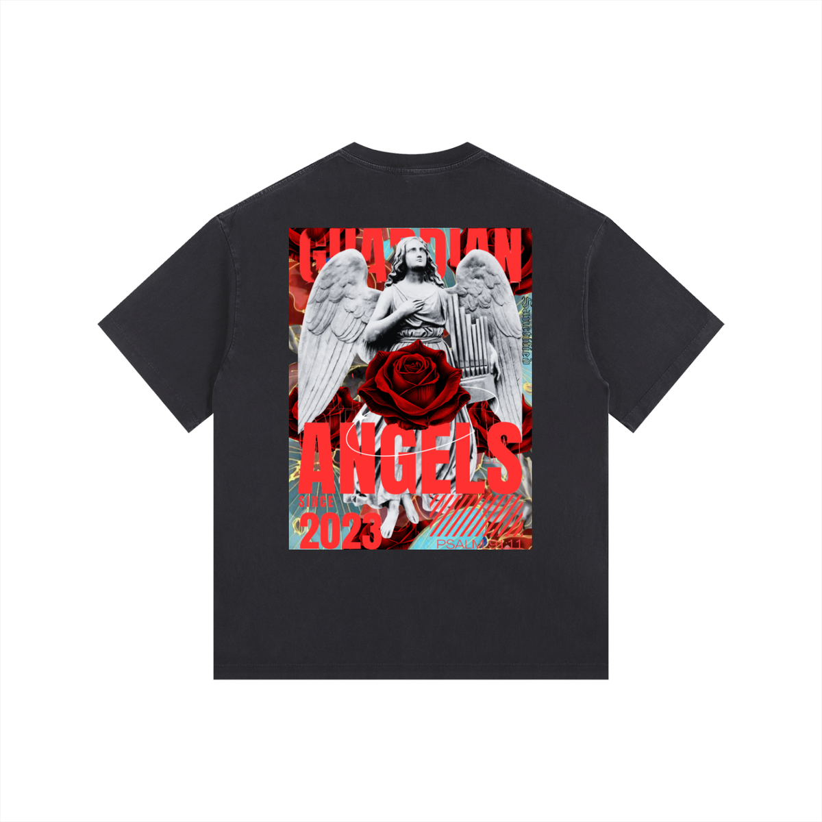 FEARLESS- Vintage Washed Oversized Cotton T-Shirt
