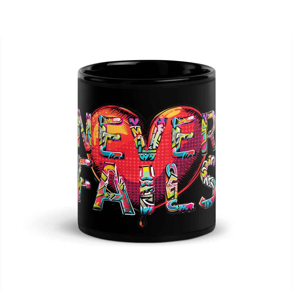 Black Glossy Mug