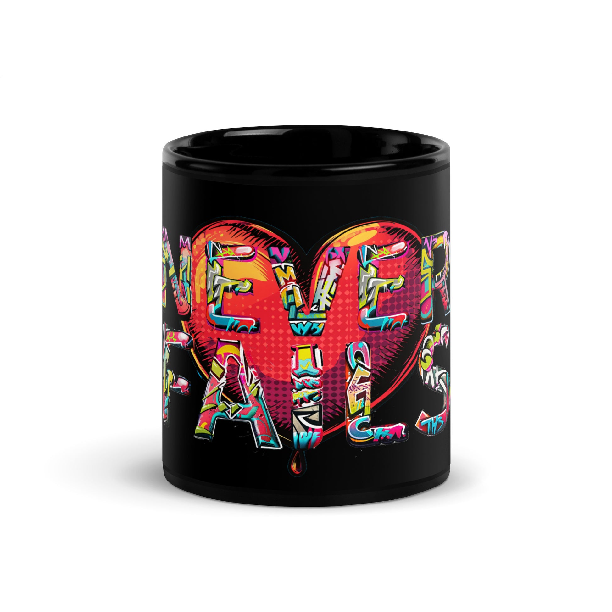 Black Glossy Mug