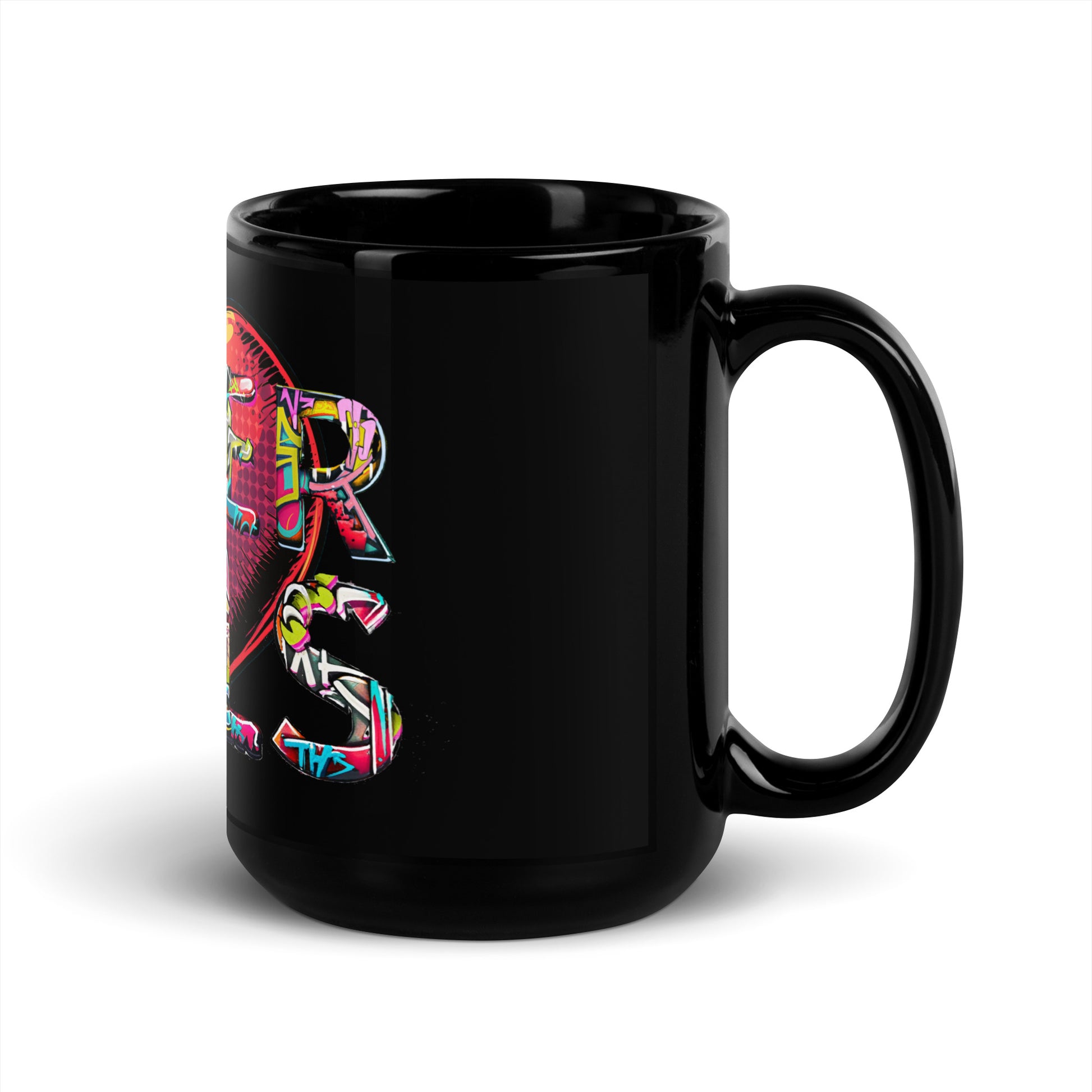 Black Glossy Mug