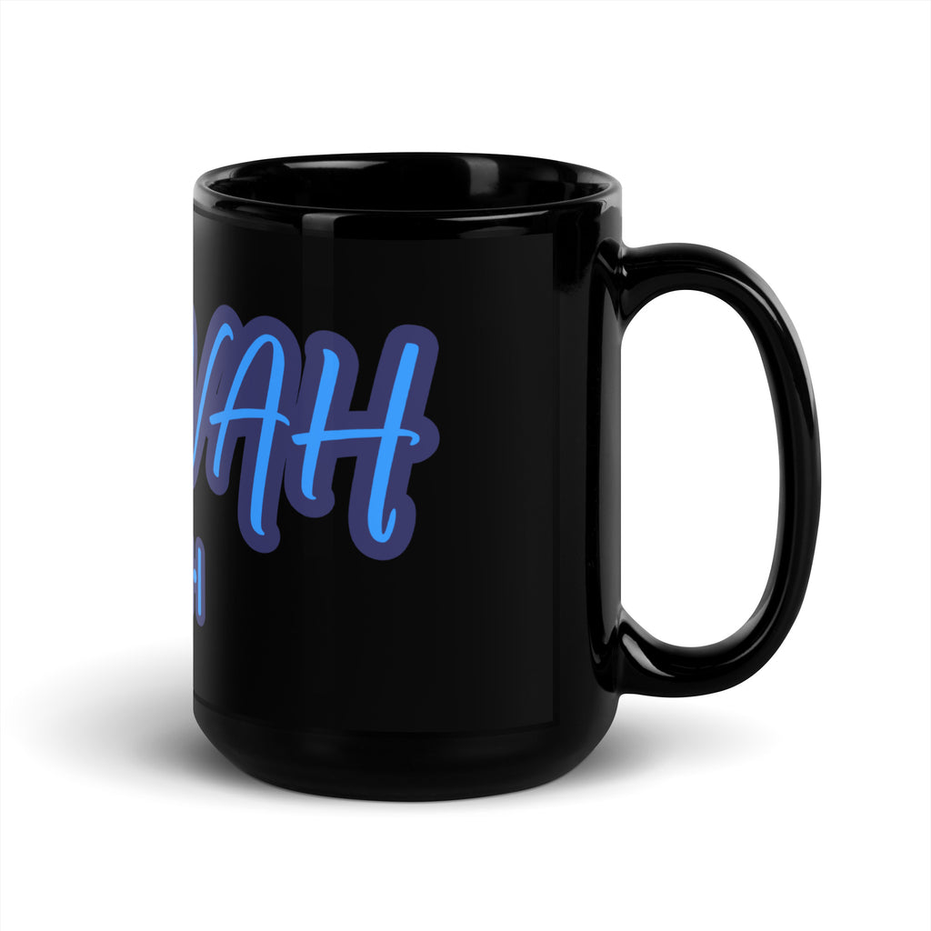 Black Glossy Mug