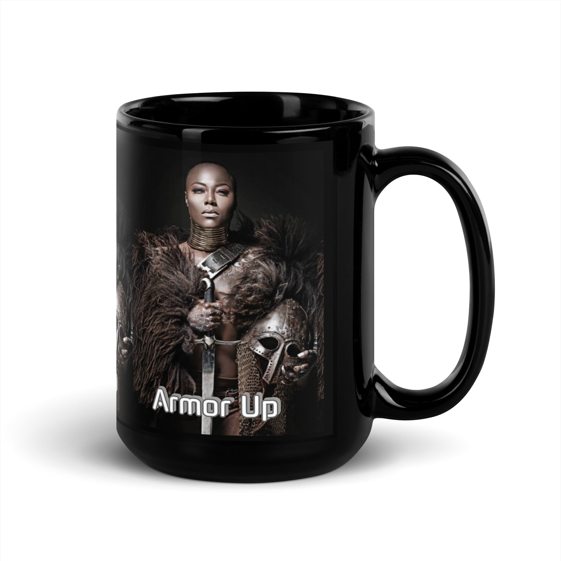 Black Glossy Mug