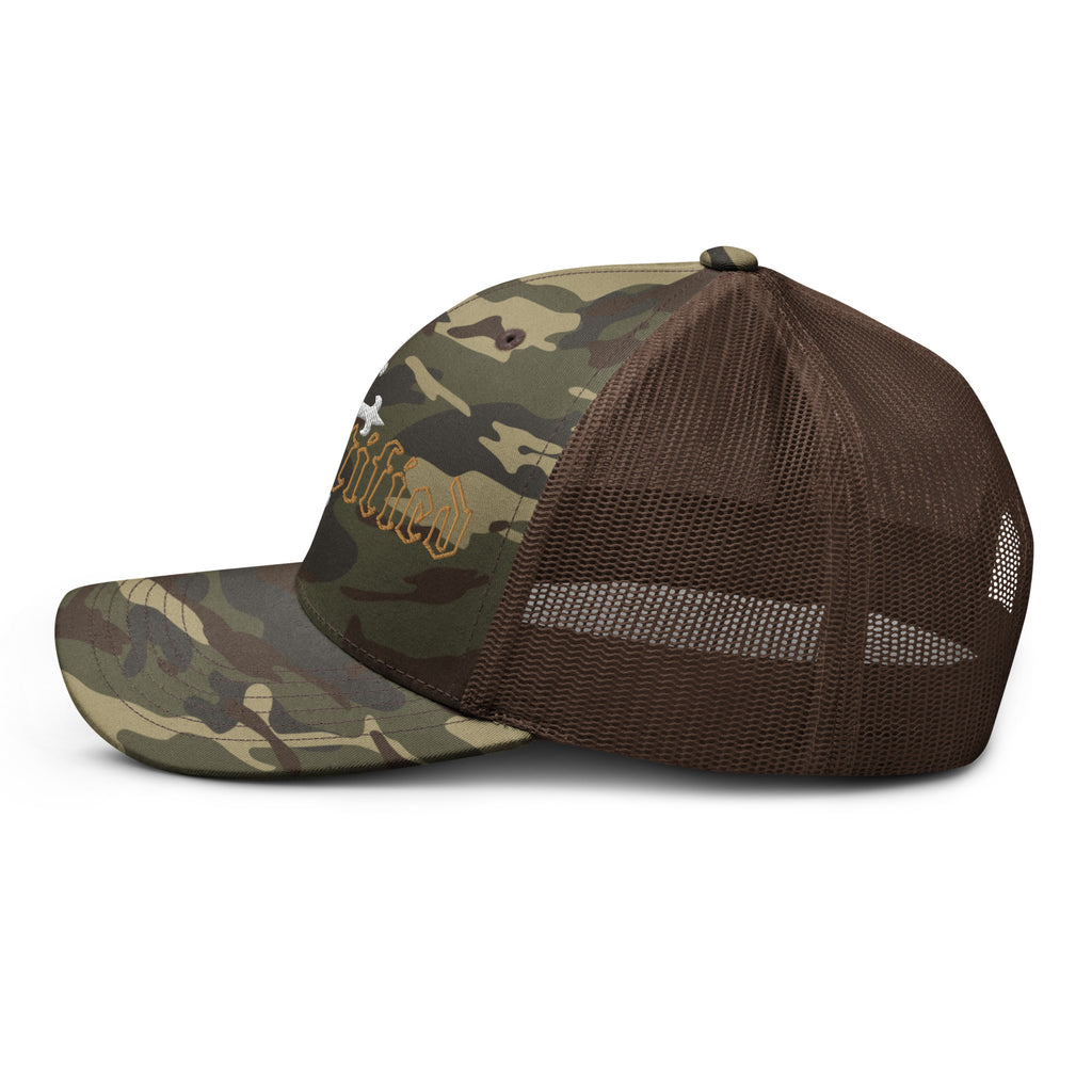 Sanctified- Camouflage trucker hat