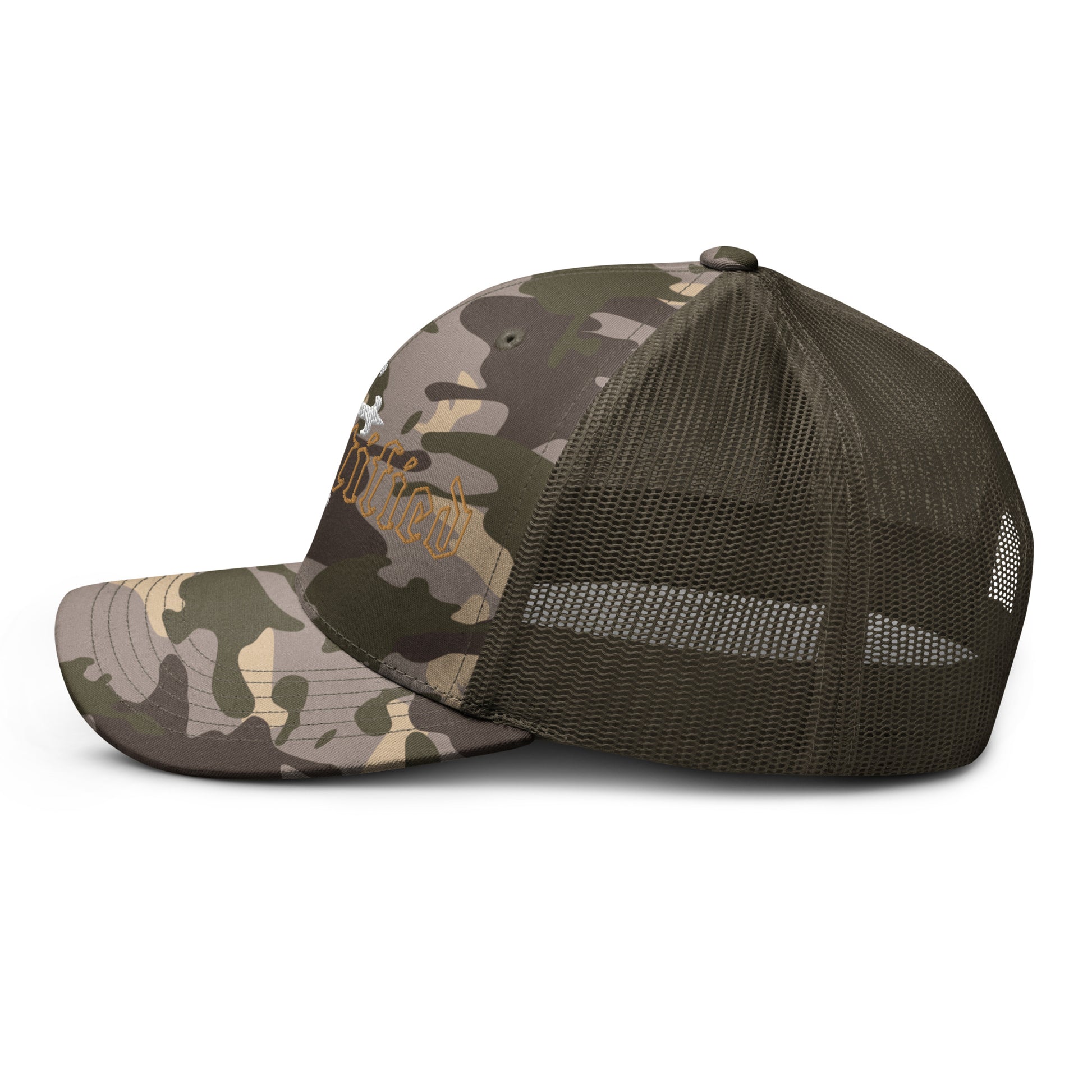 Sanctified- Camouflage trucker hat