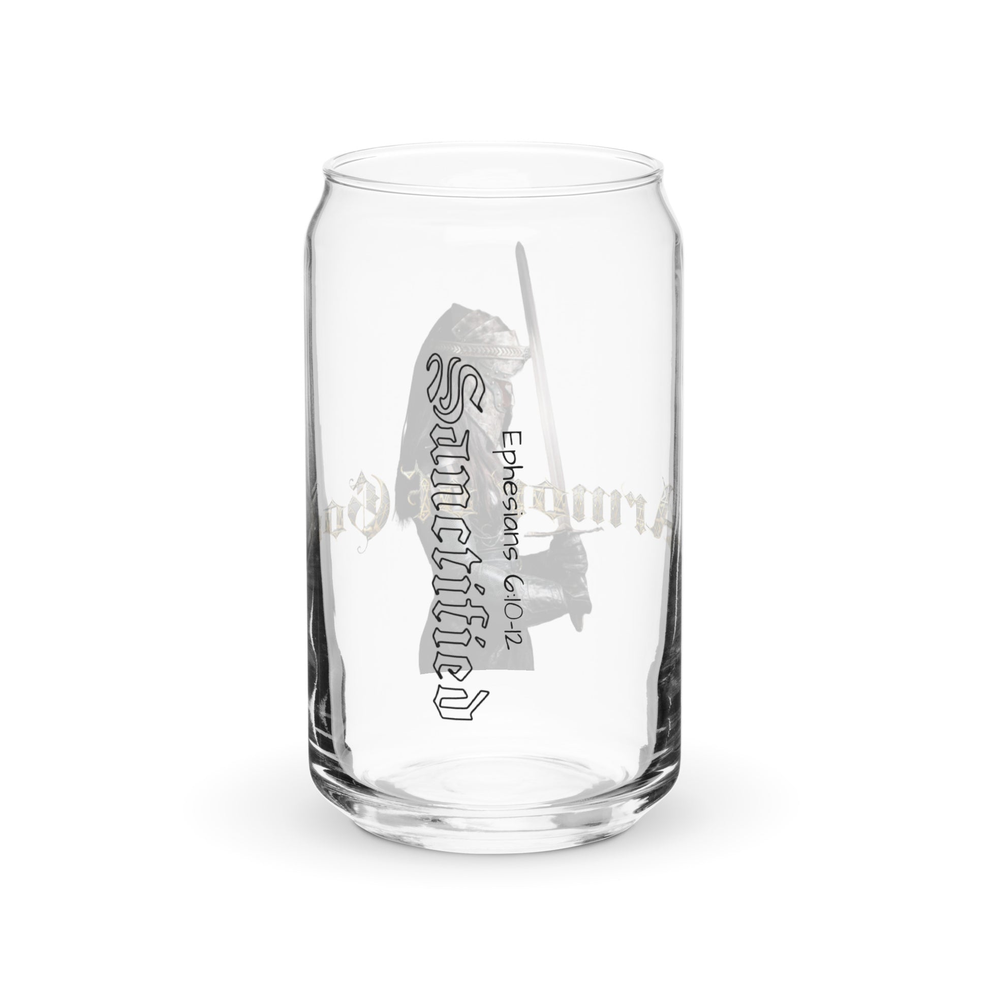 Can-shaped glass