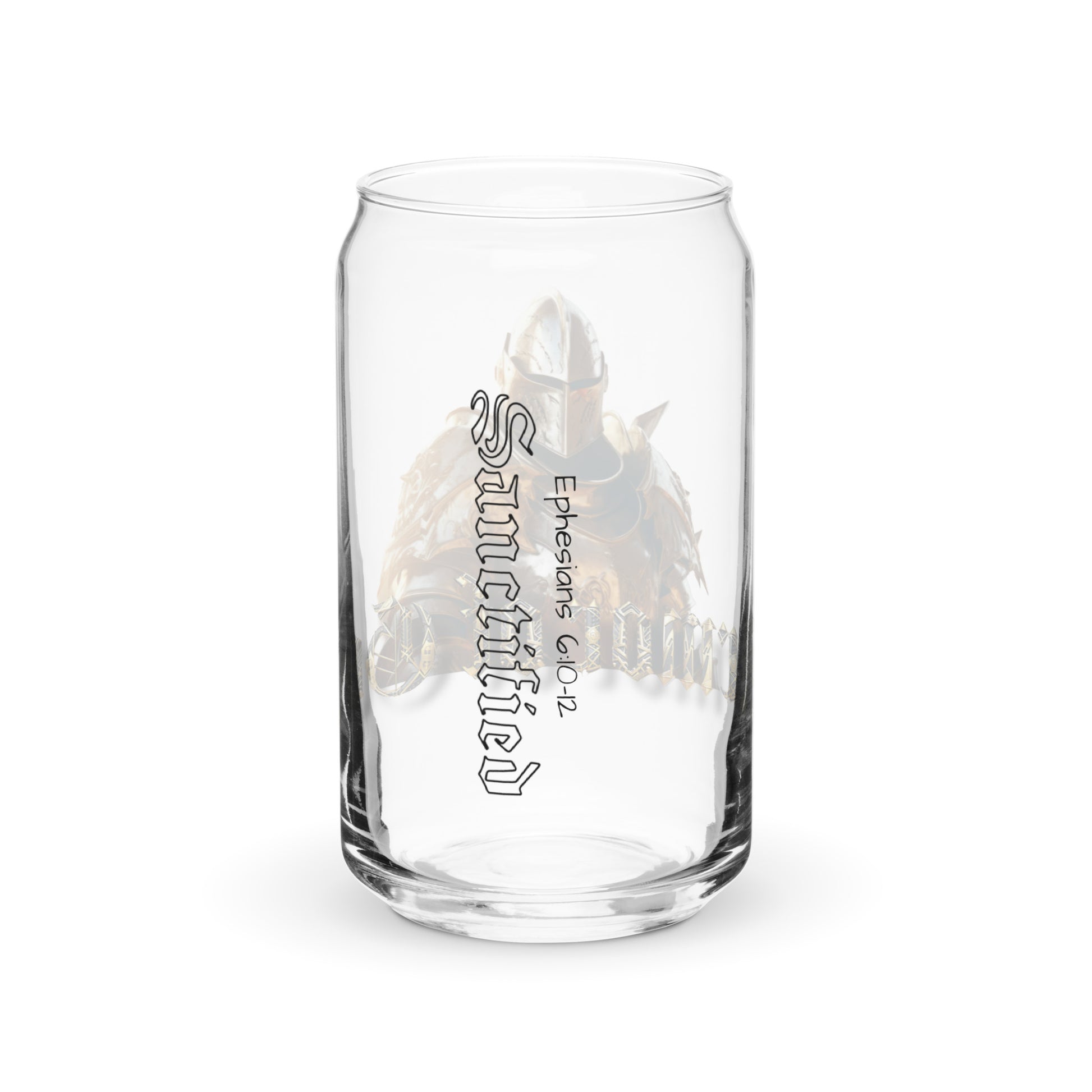 Can-shaped glass