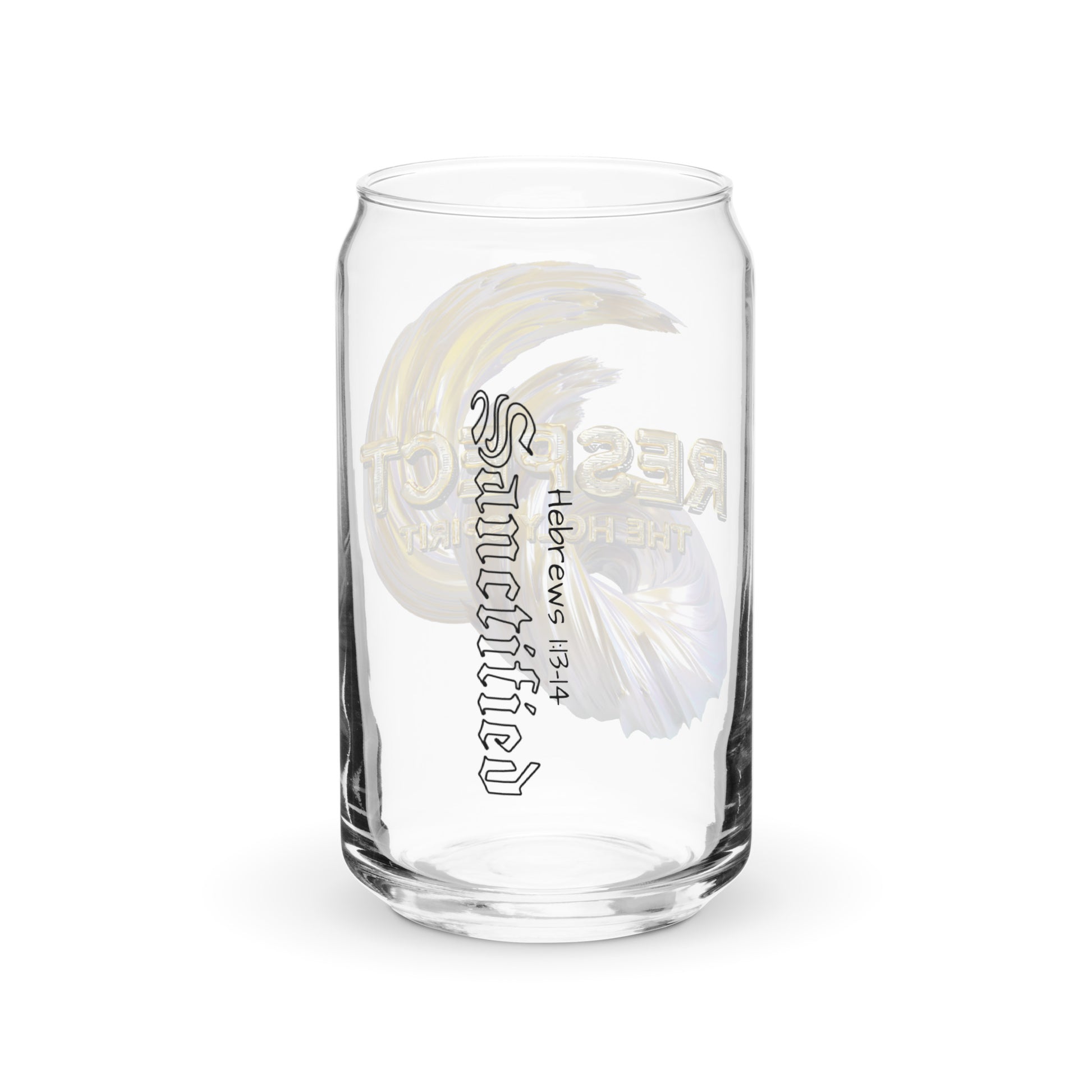Can-shaped glass