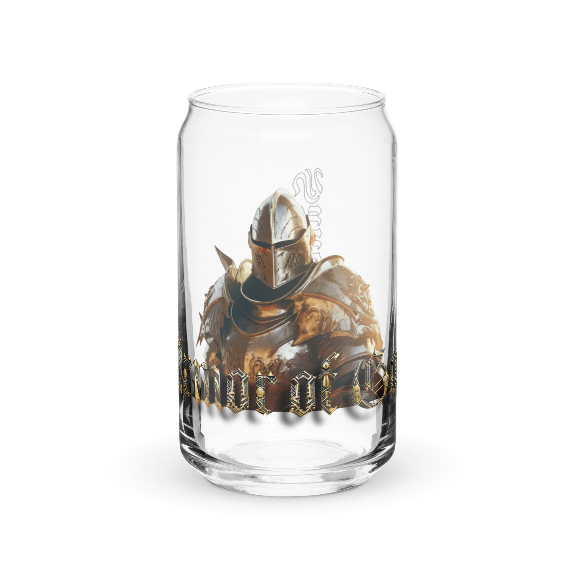 Can-shaped glass