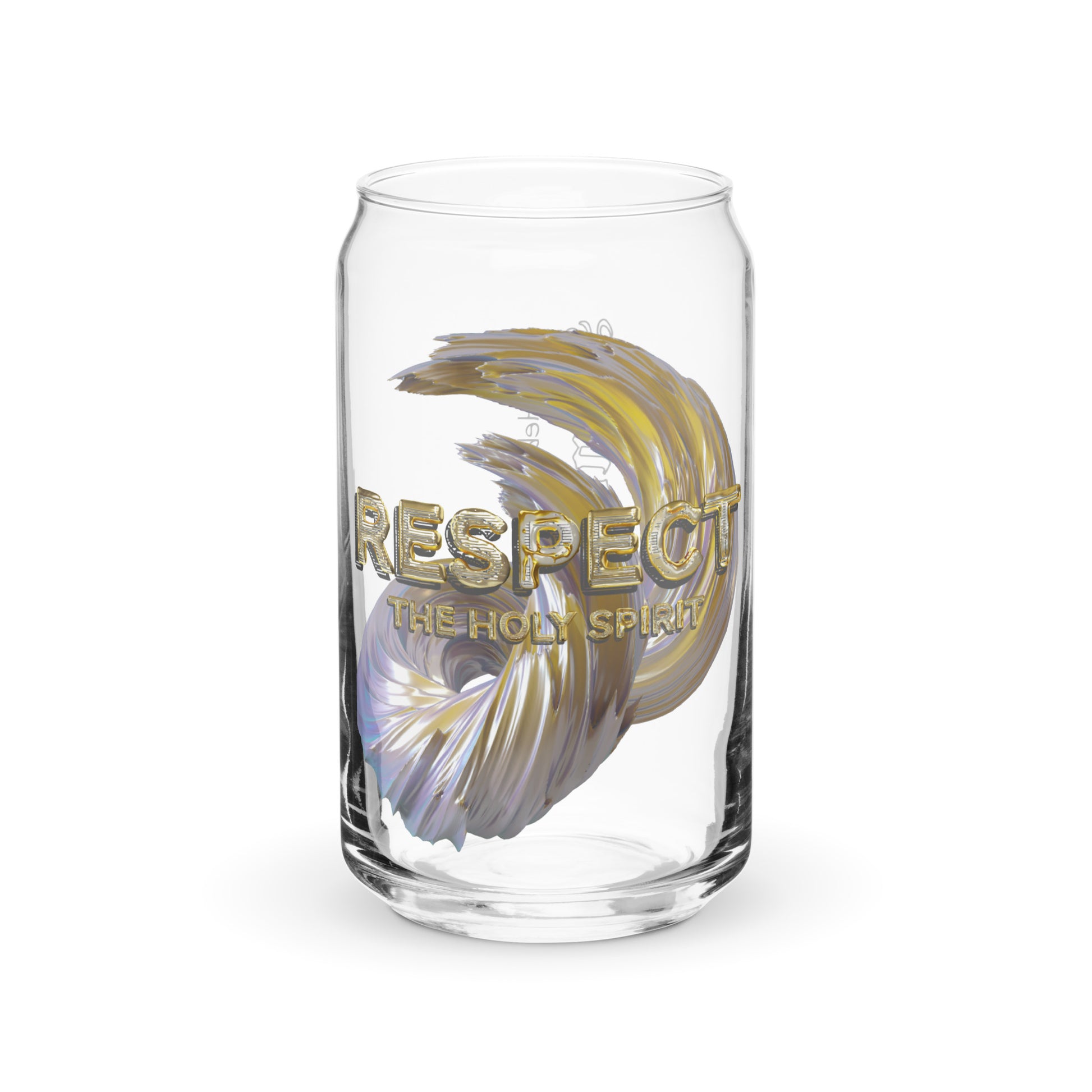 Can-shaped glass
