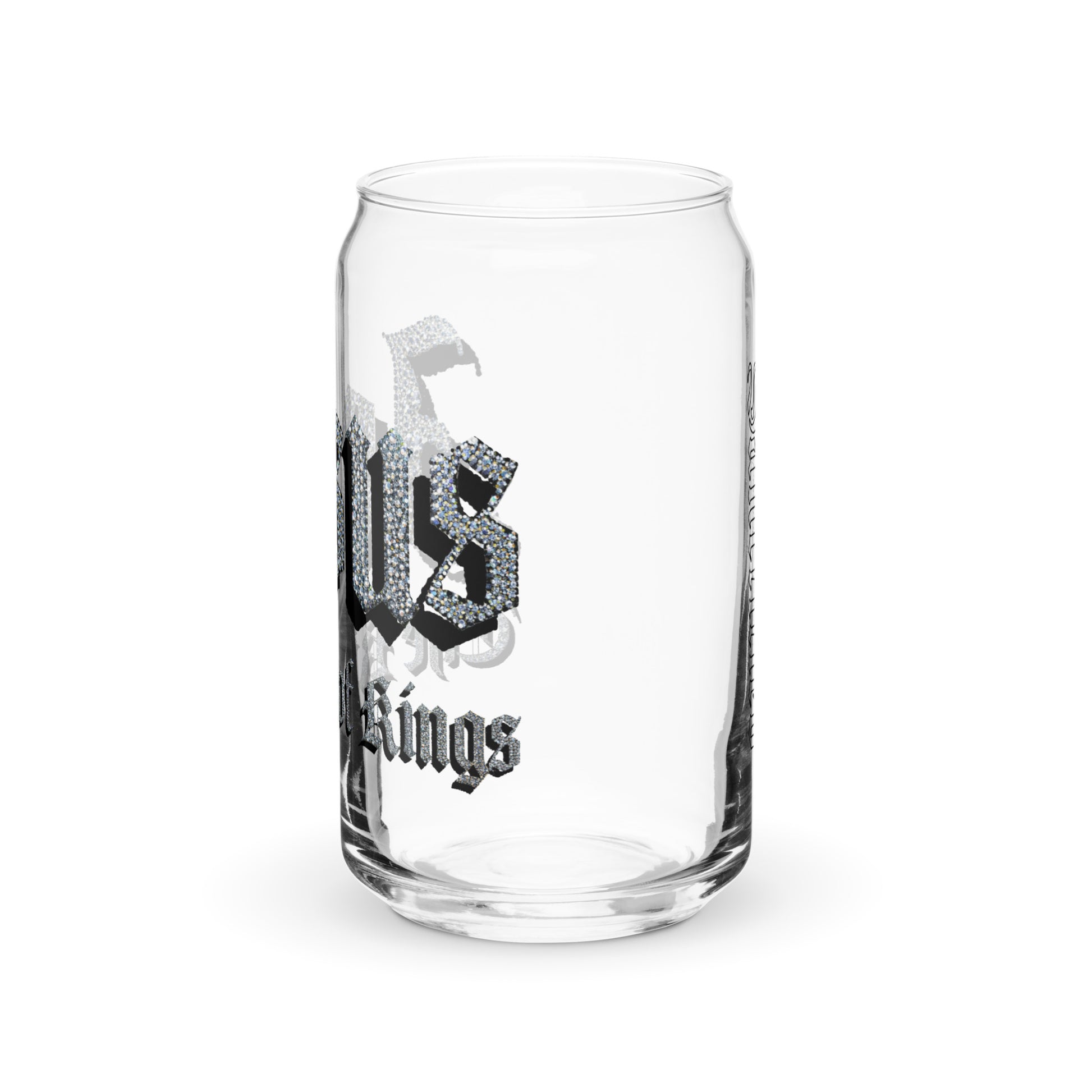Can-shaped glass